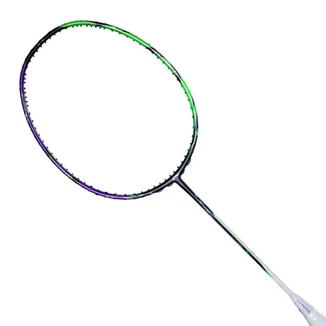 Li-Ning Halbertec badminton racket, green and black