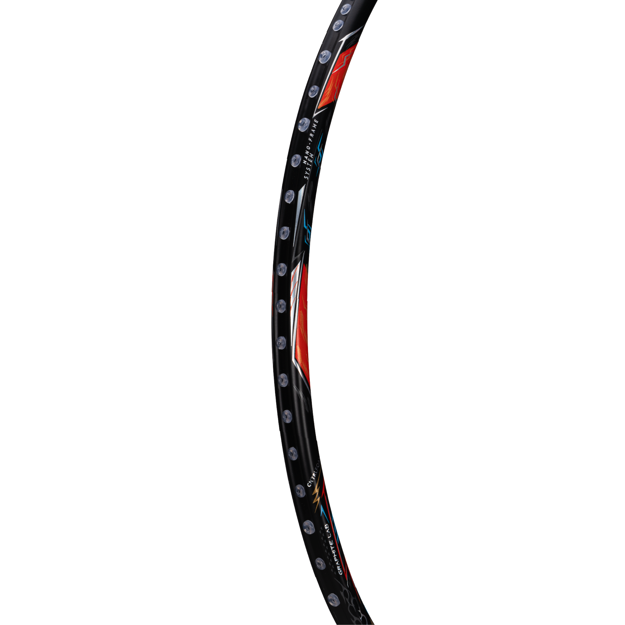 Hundred Battle 1000 Badminton Racket - Black