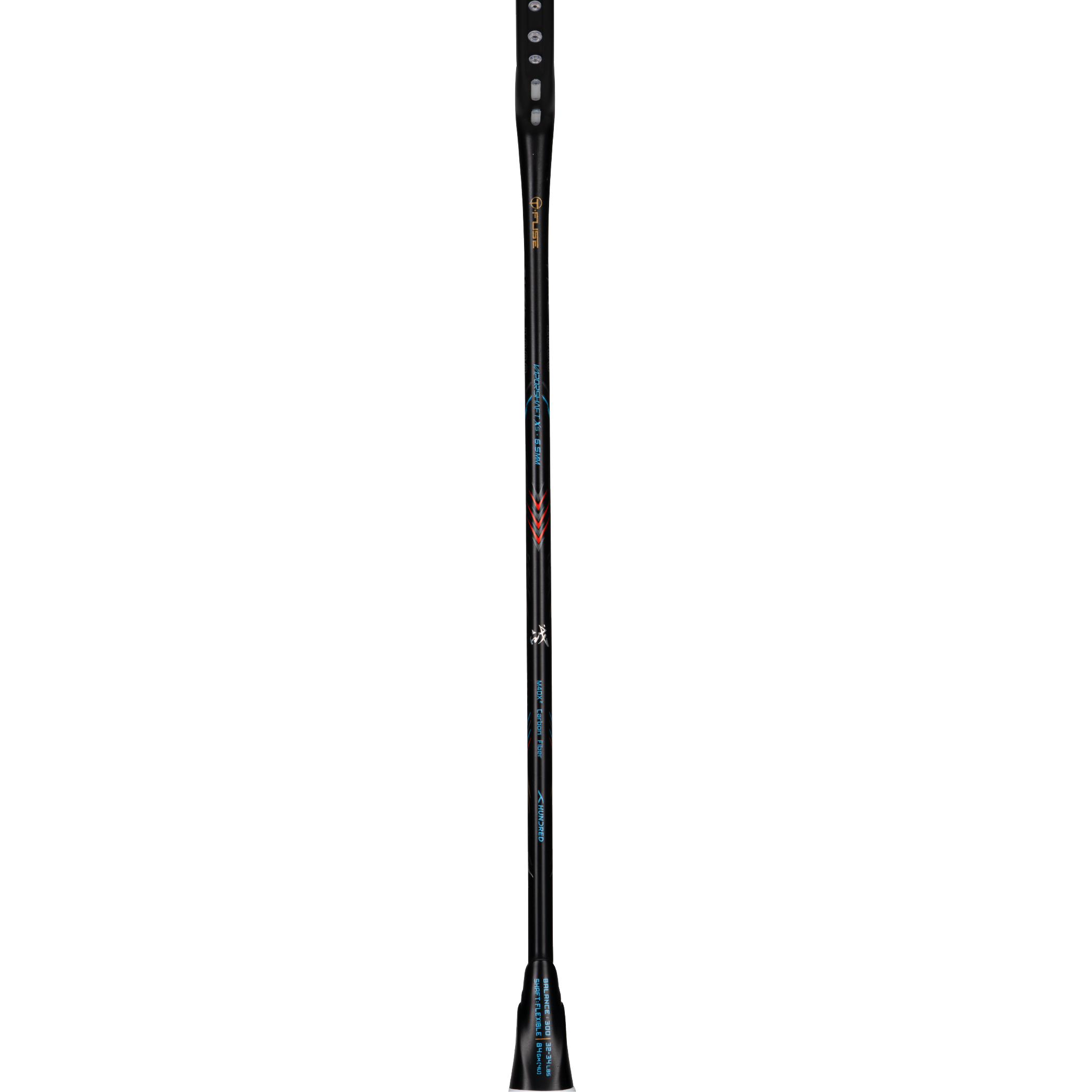 Hundred Battle 1000 Badminton Racket - Black