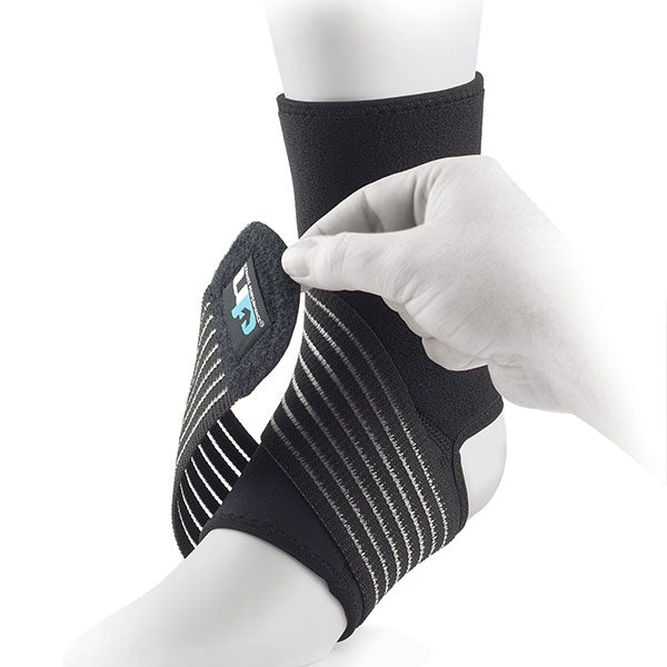 UP Neoprene Ankle Support With Straps UP5225 Supports & Braces Ultimate Performance