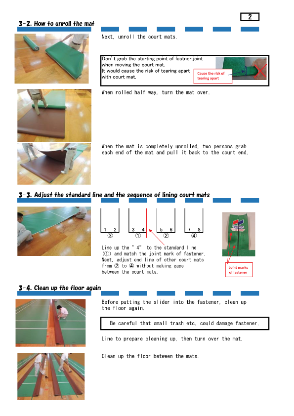 Yonex AC367 Badminton Court Mat Badminton Court Mat Yonex