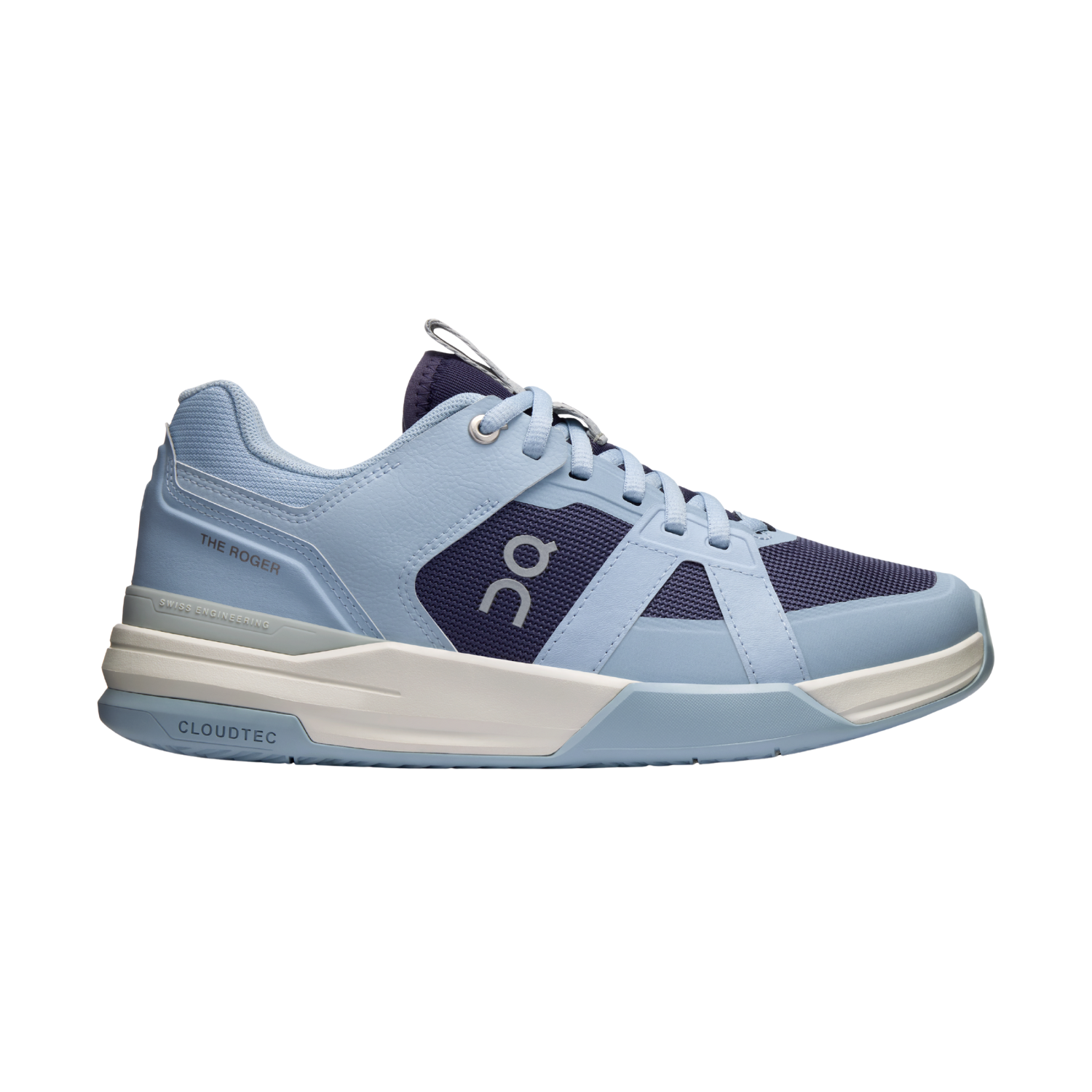 On THE ROGER Clubhouse Pro Tennis Shoes Women - Chambray/Midnight