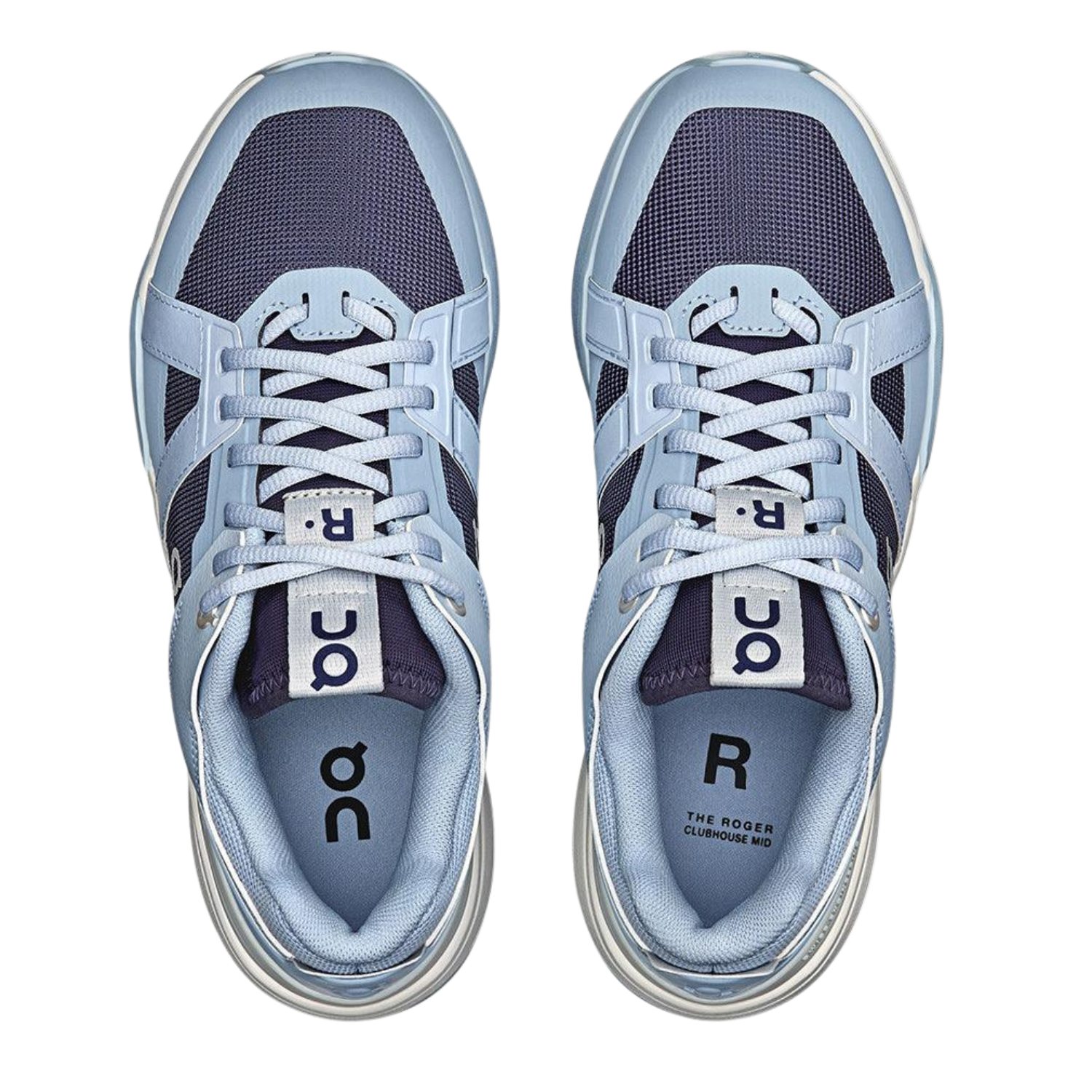 On THE ROGER Clubhouse Pro Tennis Shoes Women - Chambray/Midnight Tennis Shoes On Running