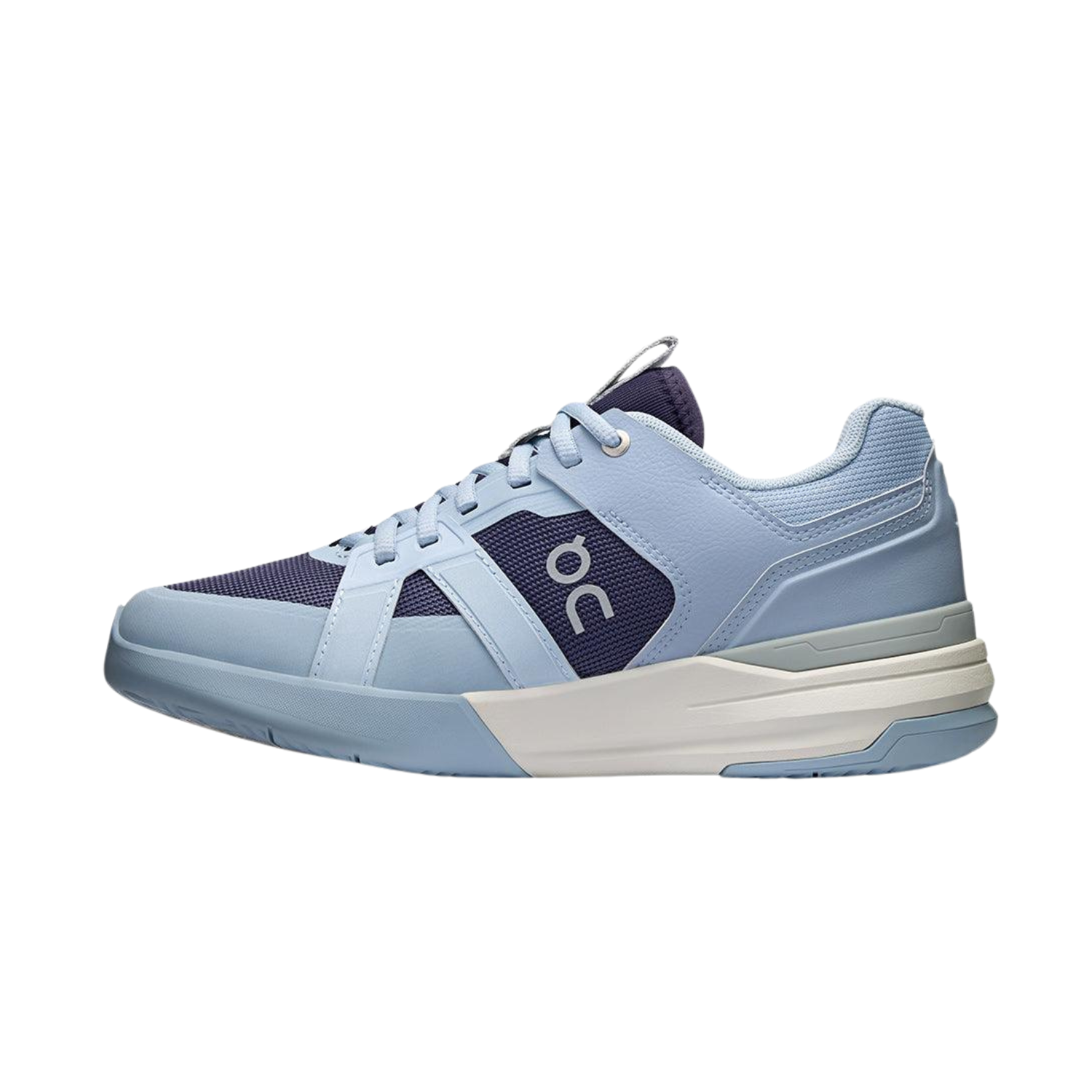 On THE ROGER Clubhouse Pro Tennis Shoes Women - Chambray/Midnight Tennis Shoes On Running