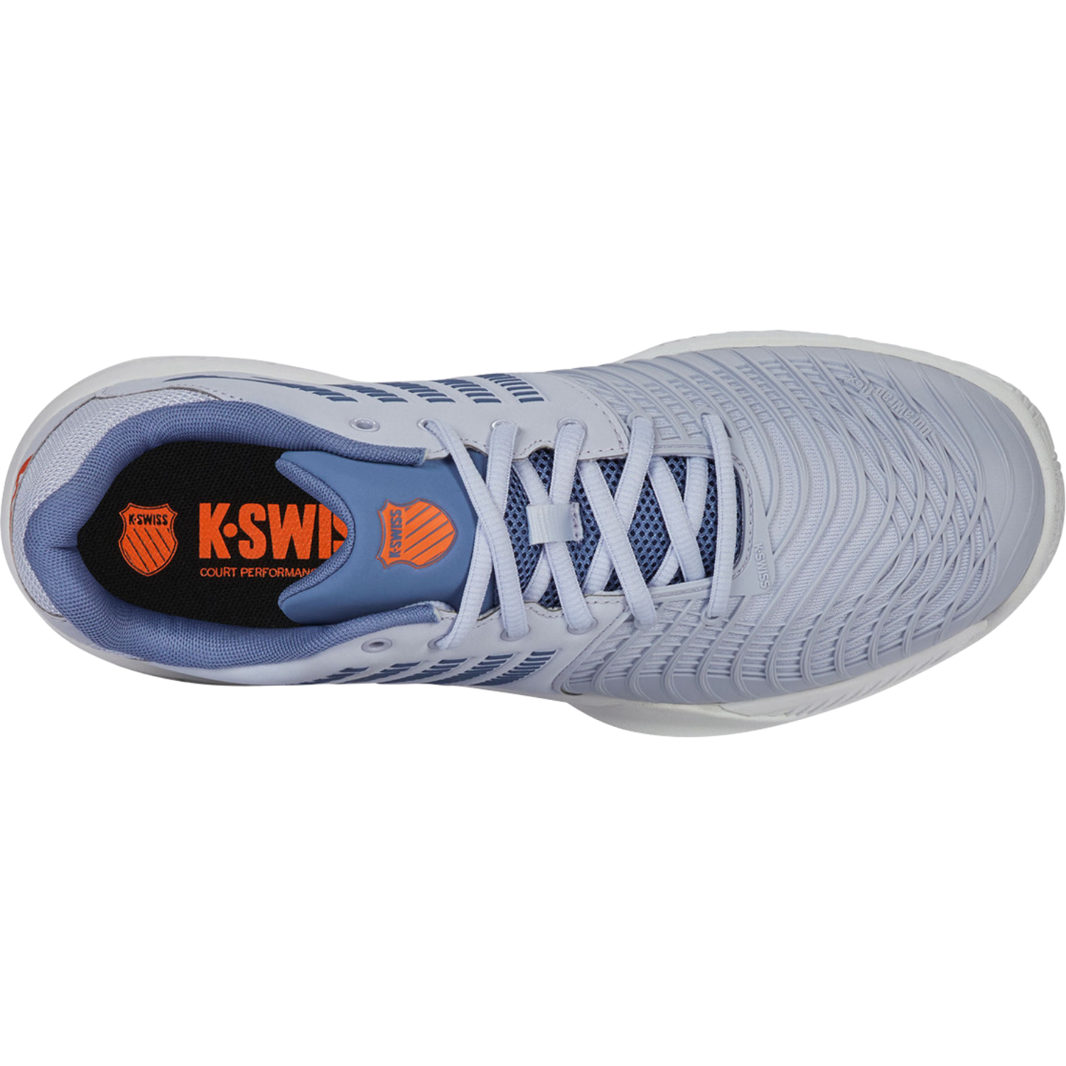 K-Swiss Express Light 3 Tennis Shoes Men - Arctic/Infinity/Scarlet Tennis Shoes K-Swiss