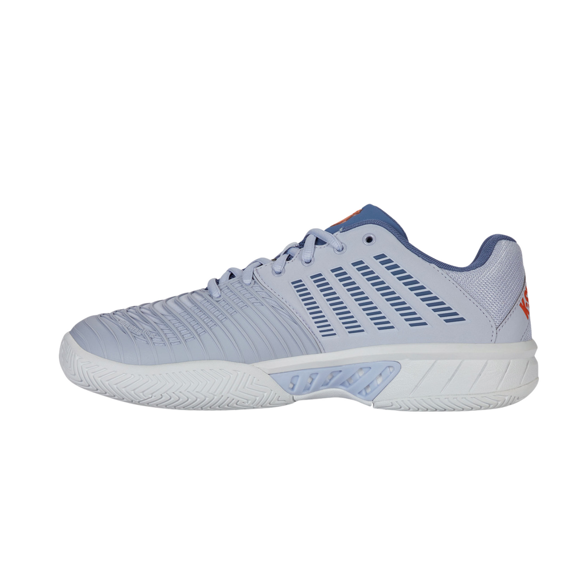 K-Swiss Express Light 3 Tennis Shoes Men - Arctic/Infinity/Scarlet Tennis Shoes K-Swiss