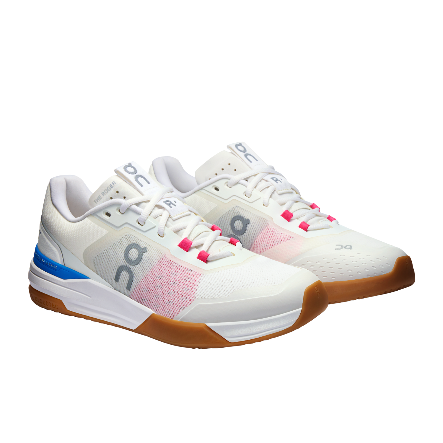 On THE ROGER Advantage Pro Tennis Shoes Men - Ivory/Malibu Tennis Shoes On Running