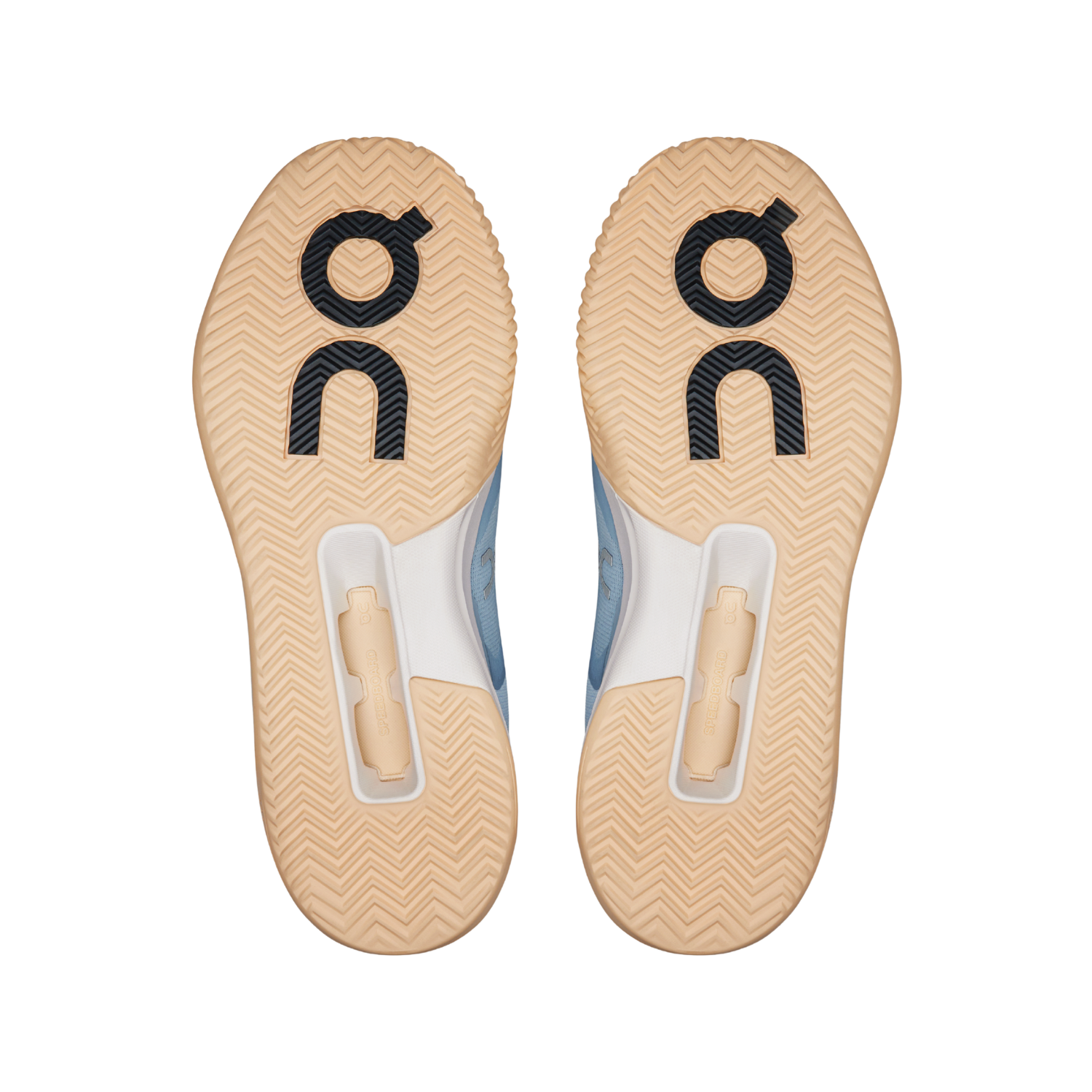 On The Roger Advantage Pro Clay Shoe Women - Chambray/Blonde Tennis Shoes On Running