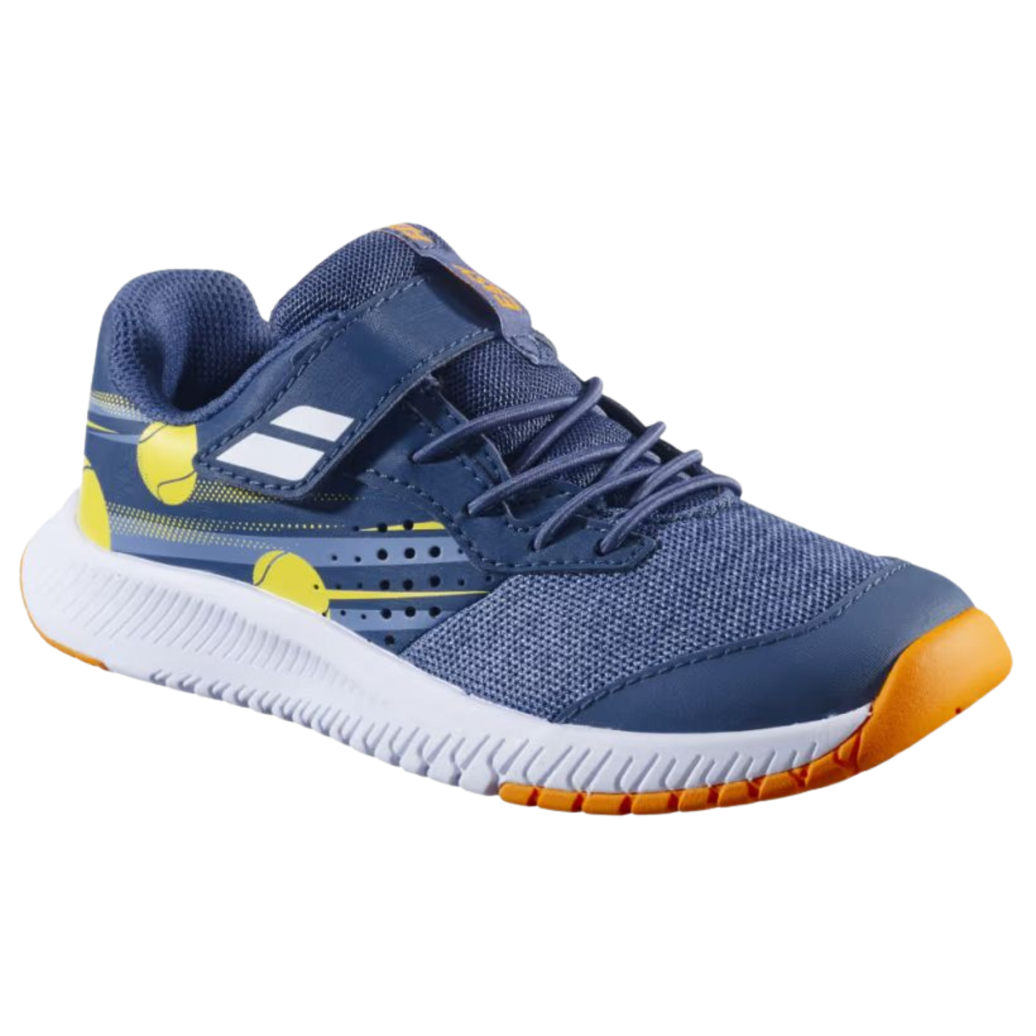 Babolat Pulsion Kid All Court Tennis Shoes Junior - Blue/Yellow Tennis Shoes Babolat