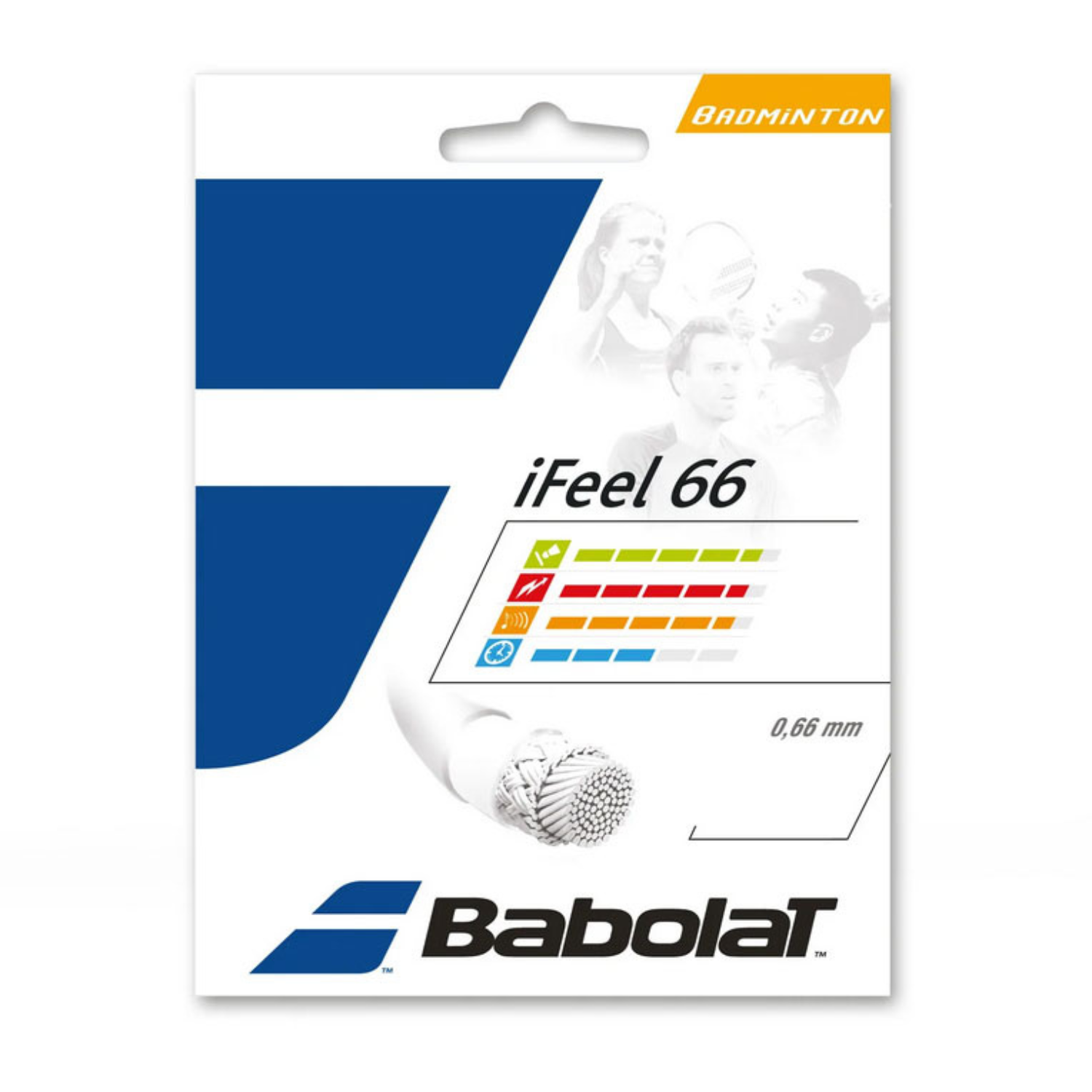 Babolat ifeel 66 String (10m Set) Black