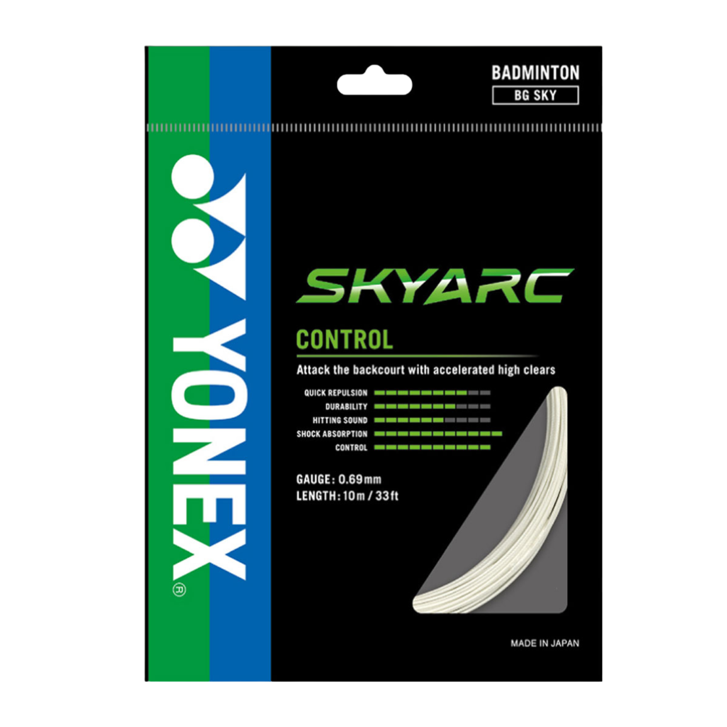 Yonex BG SKYARC String (10m Set) String (Packs) Yonex