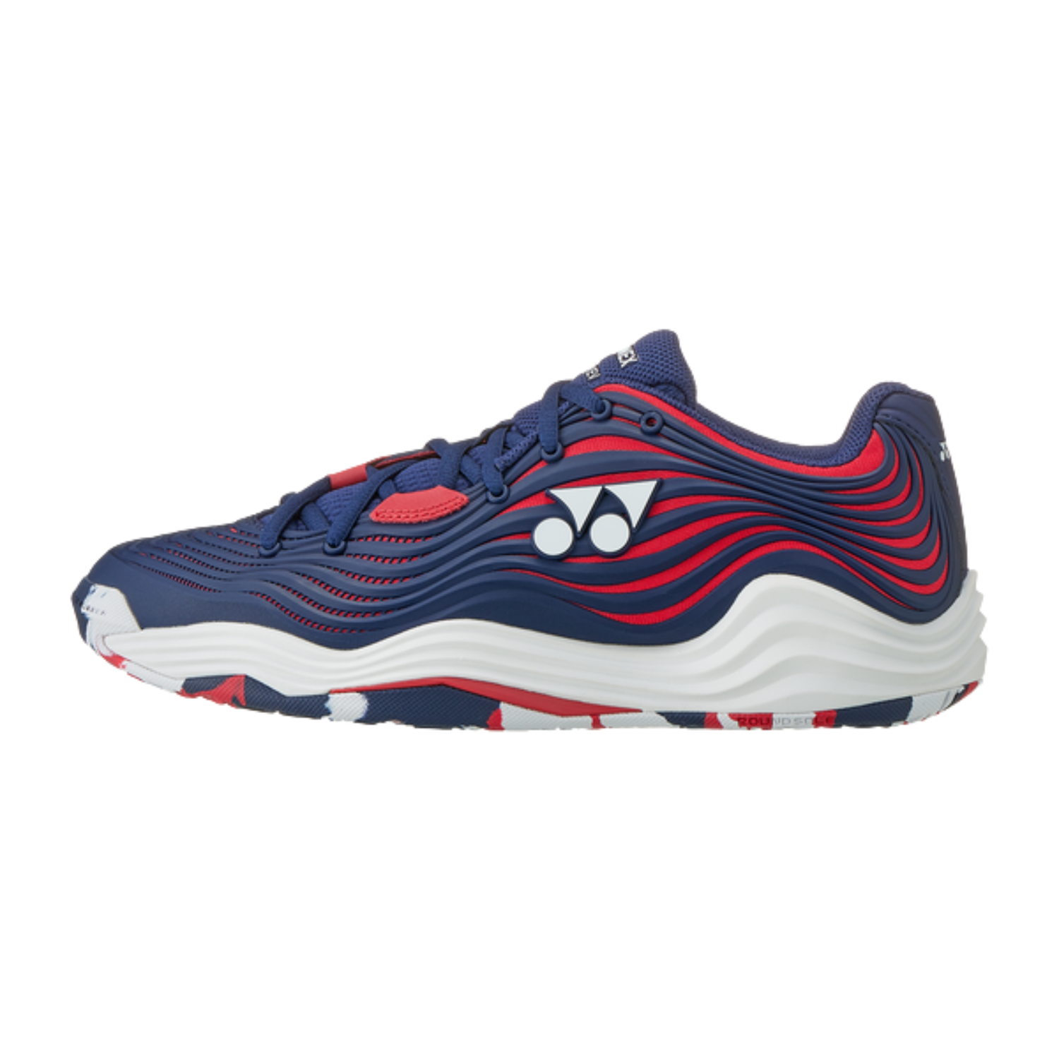Yonex Fusionrev 5 Tennis Shoes Mens (Navy/Red) Clearance Yonex