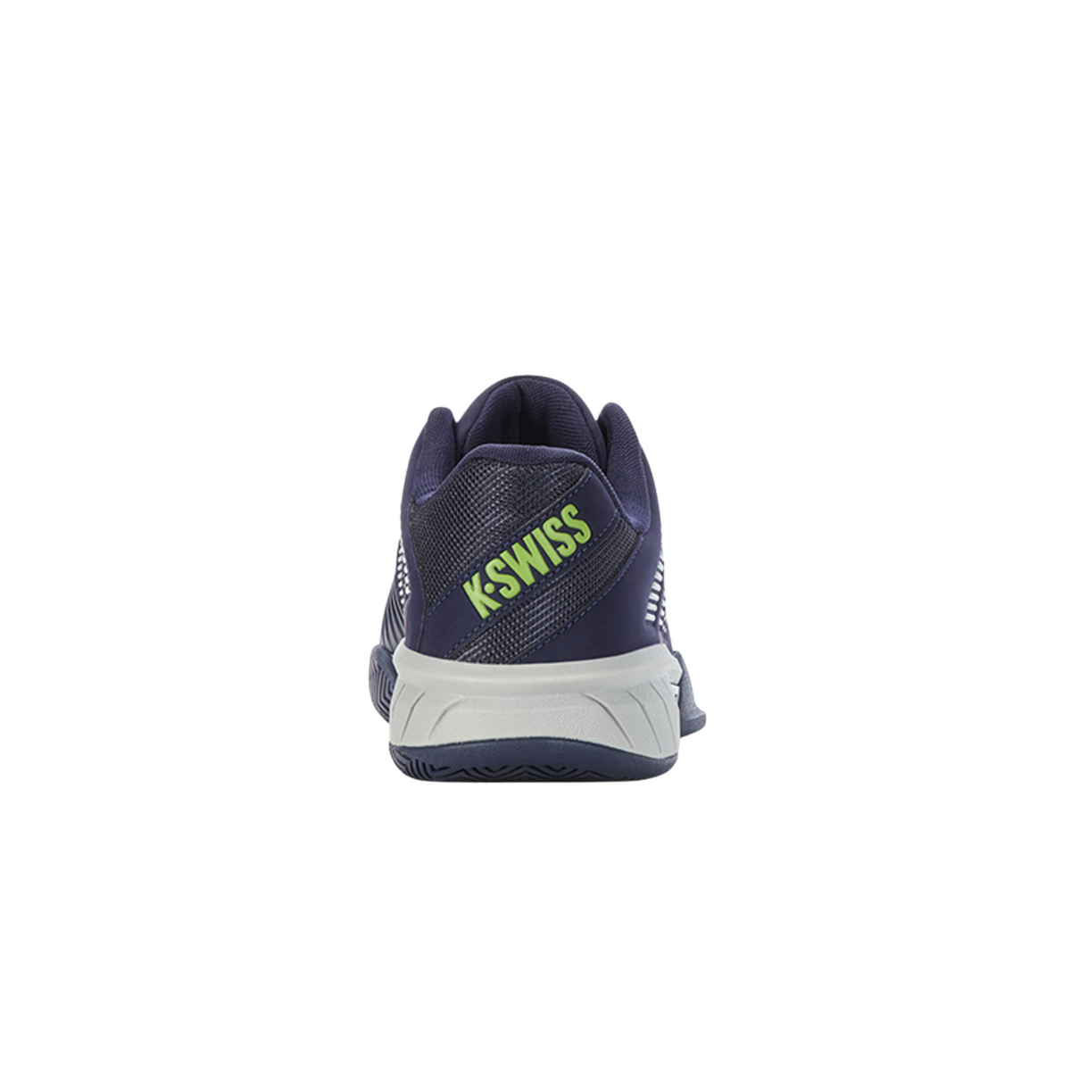 K-Swiss Express Light 3 Tennis Shoes Men, Peacoat/Grey Violet/Lime Green, side view