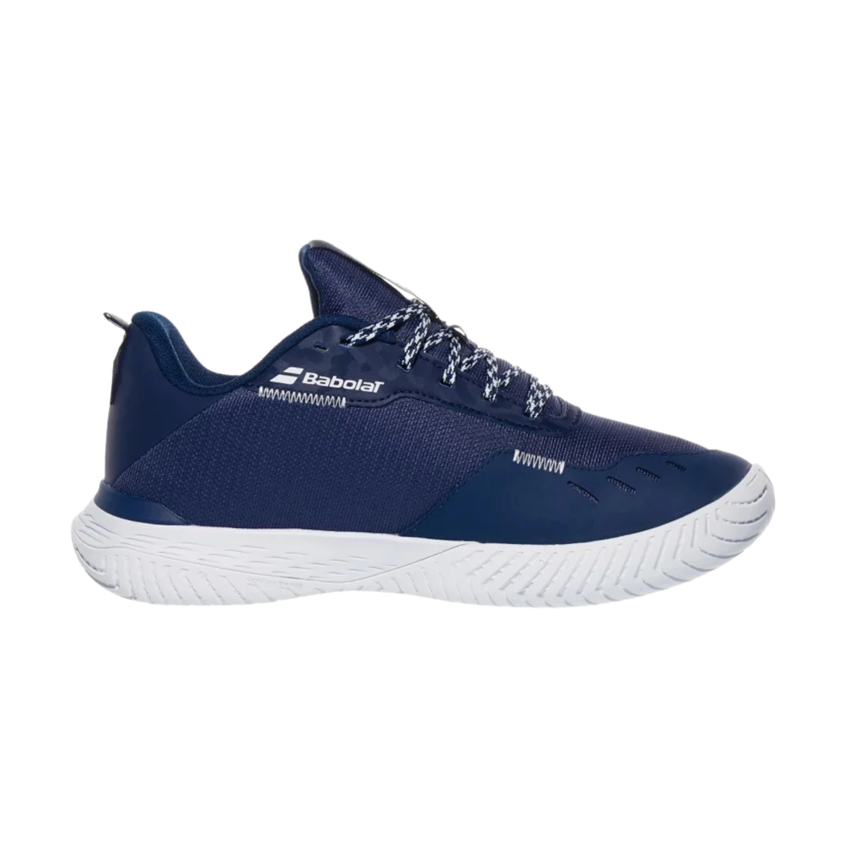 Babolat SFX Evo All Court Tennis Shoes Men, Dark Blue/White, back view