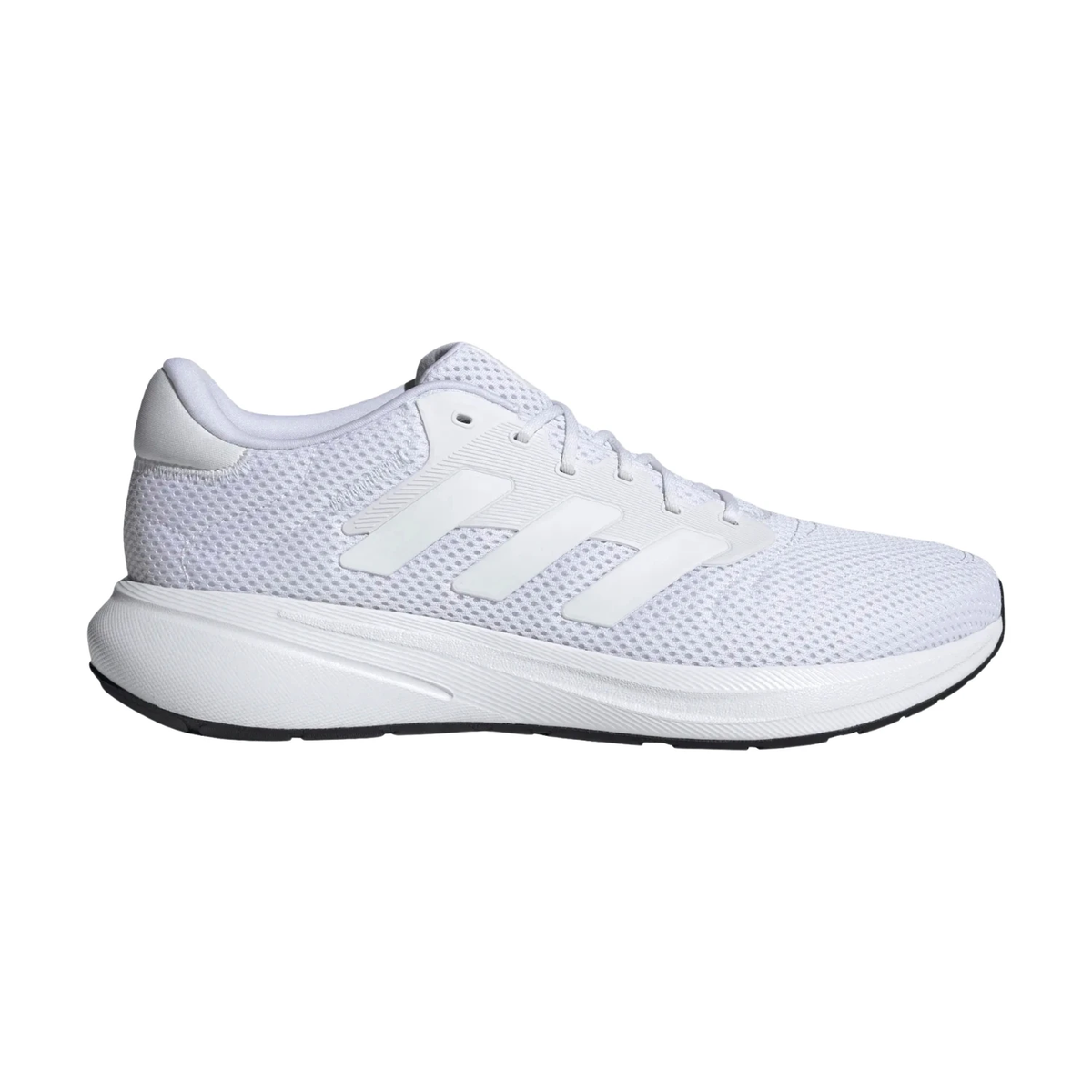 Adidas Response Runner Running Shoes Unisex, White, front view