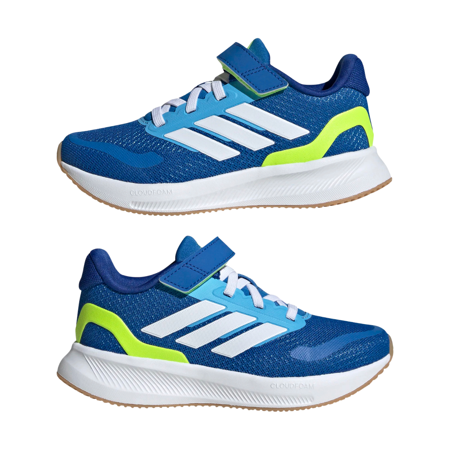 Adidas Runfalcon 5 EL C Kids Running Shoes - Bright Royal Running Shoes Adidas