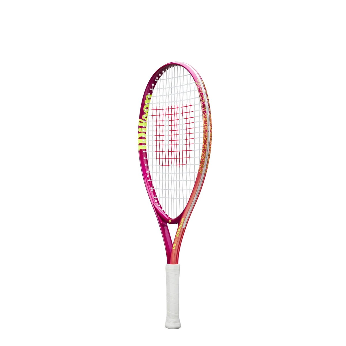 Wilson Intrigue Junior 23 Girls Tennis Racket (185g), Pink, back view