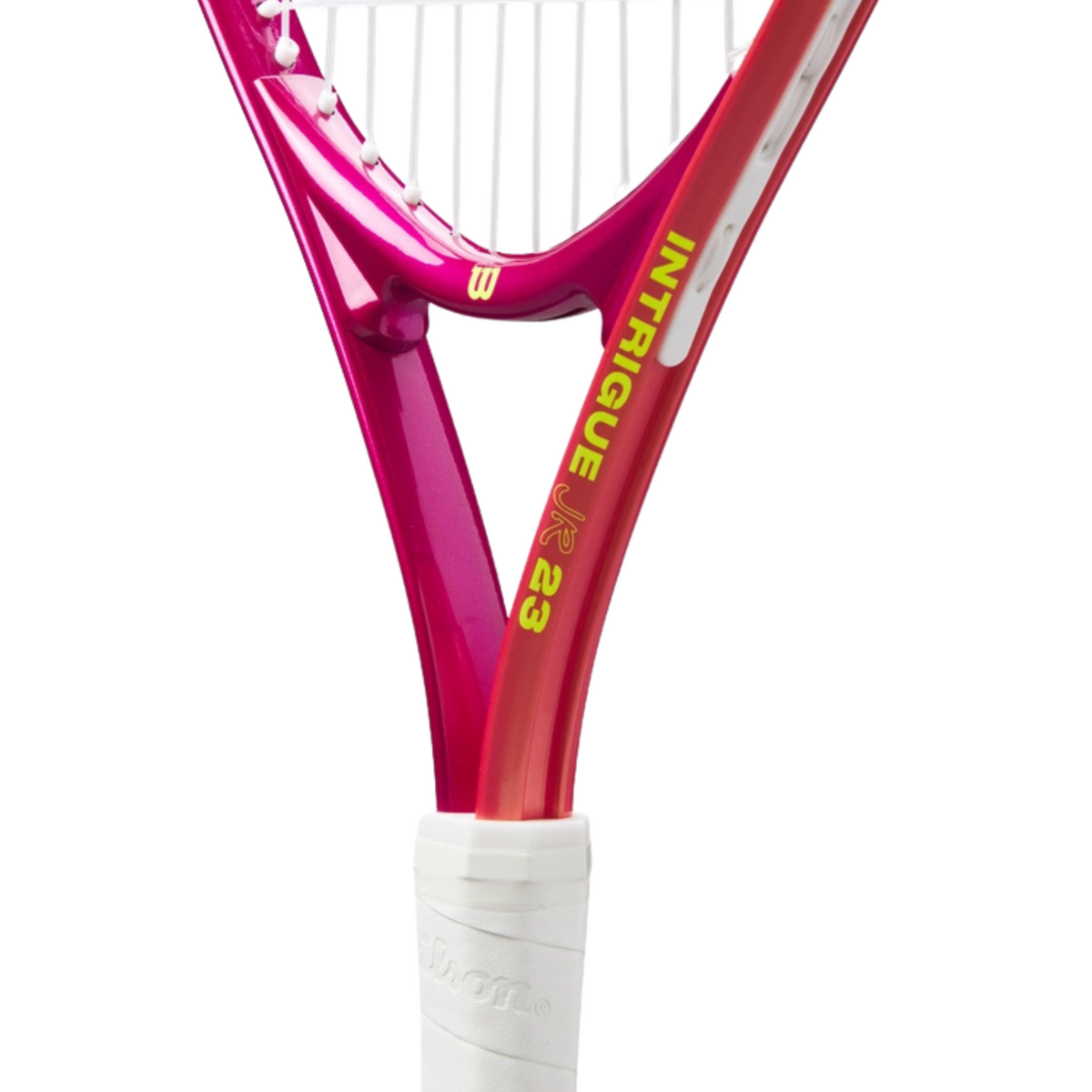 Wilson Intrigue Junior 23 Girls Tennis Racket (185g), Pink, side view