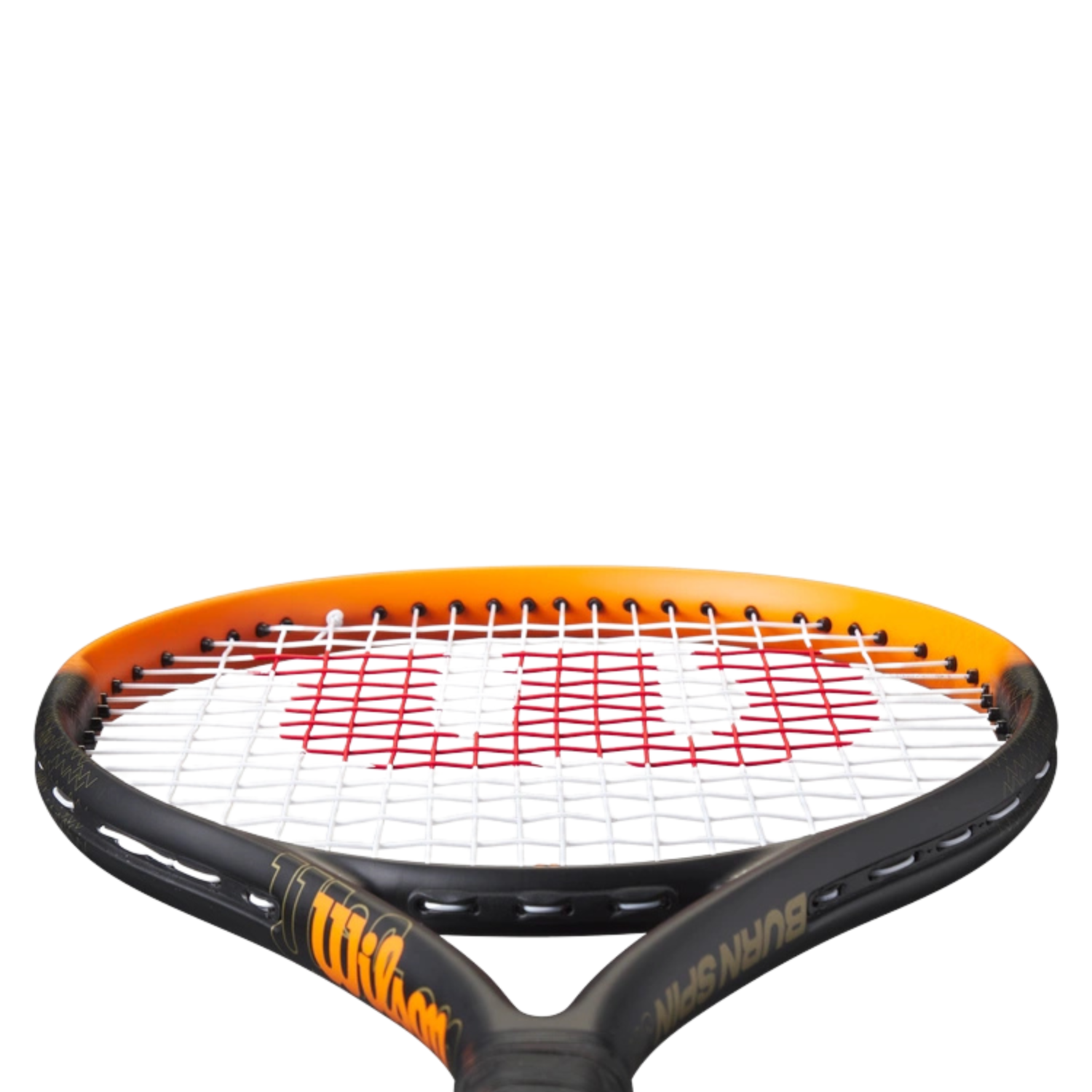 Wilson Burn Spin Junior 24" Tennis Racket 240g - Black/Orange Tennis Rackets Wilson