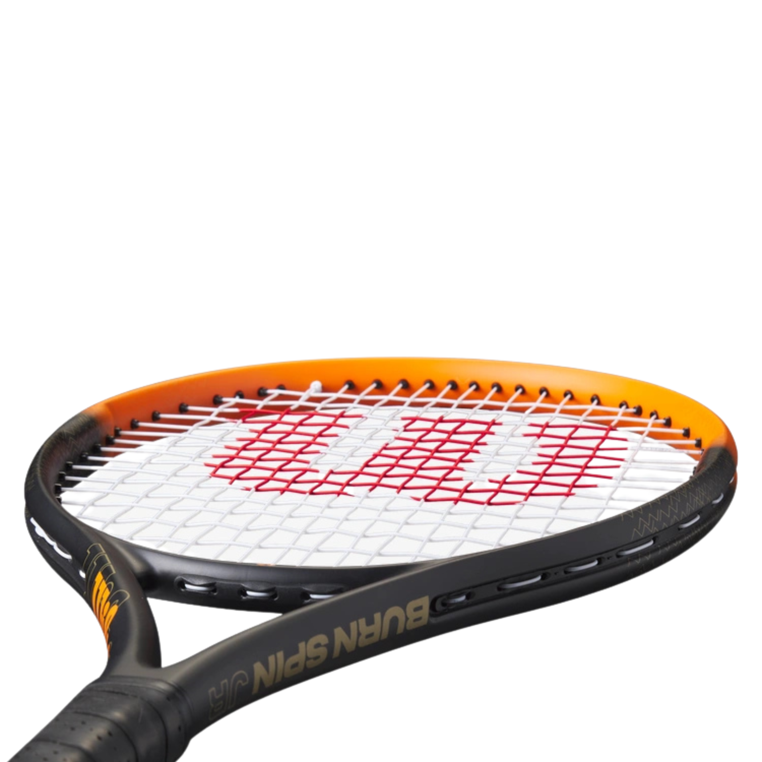 Wilson Burn Spin Junior 24" Tennis Racket 240g - Black/Orange Tennis Rackets Wilson
