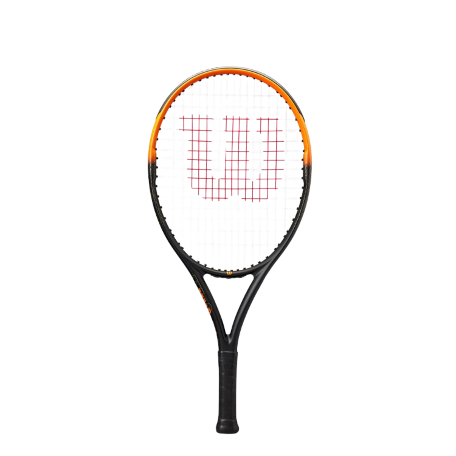 Wilson Burn Spin Junior 24" Tennis Racket 240g - Black/Orange Black Orange 24" Tennis Rackets Wilson