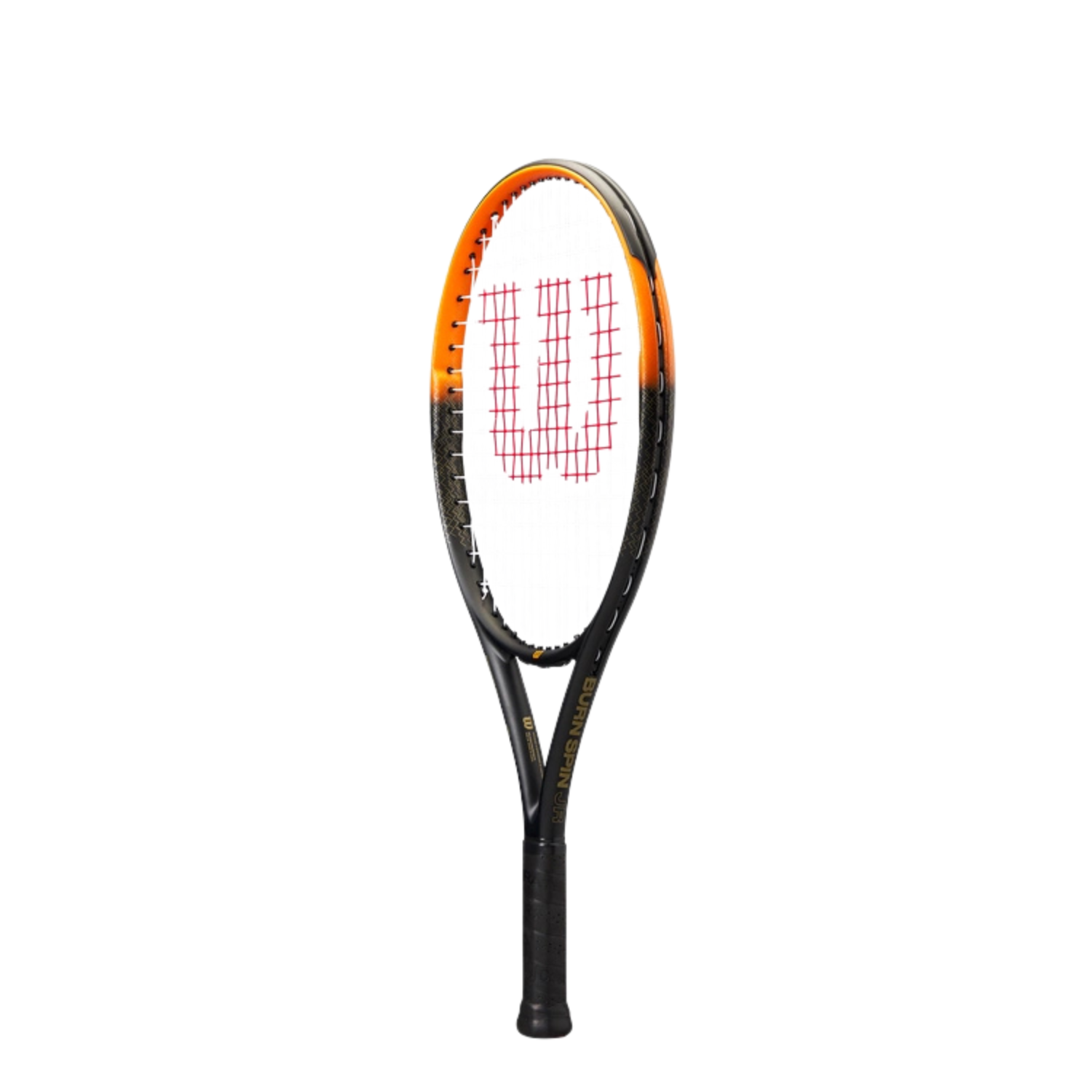 Wilson Burn Spin Junior 24" Tennis Racket 240g - Black/Orange Tennis Rackets Wilson