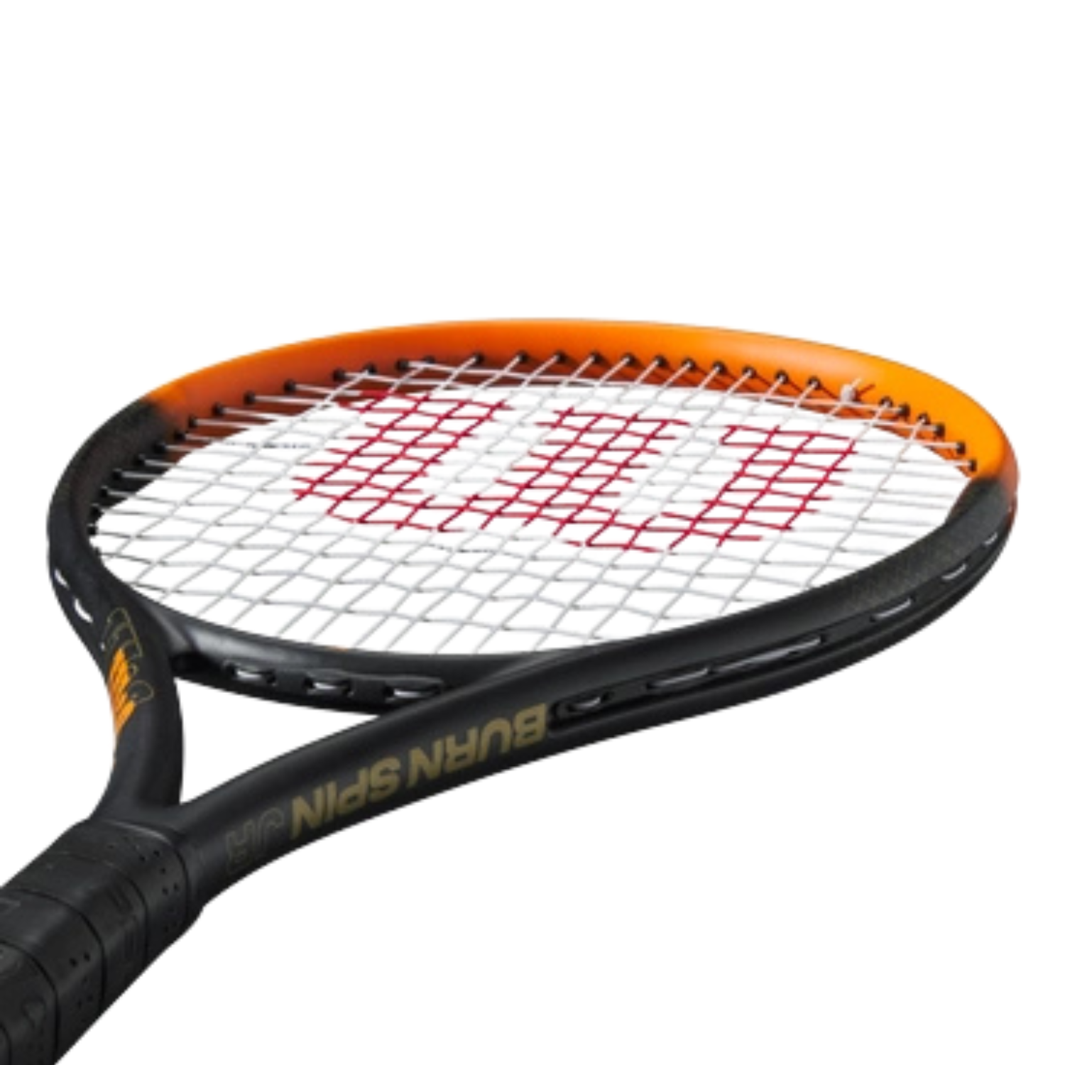 Wilson Burn Spin 26 Junior Tennis Racket 239g - Black/Orange Tennis Rackets Wilson