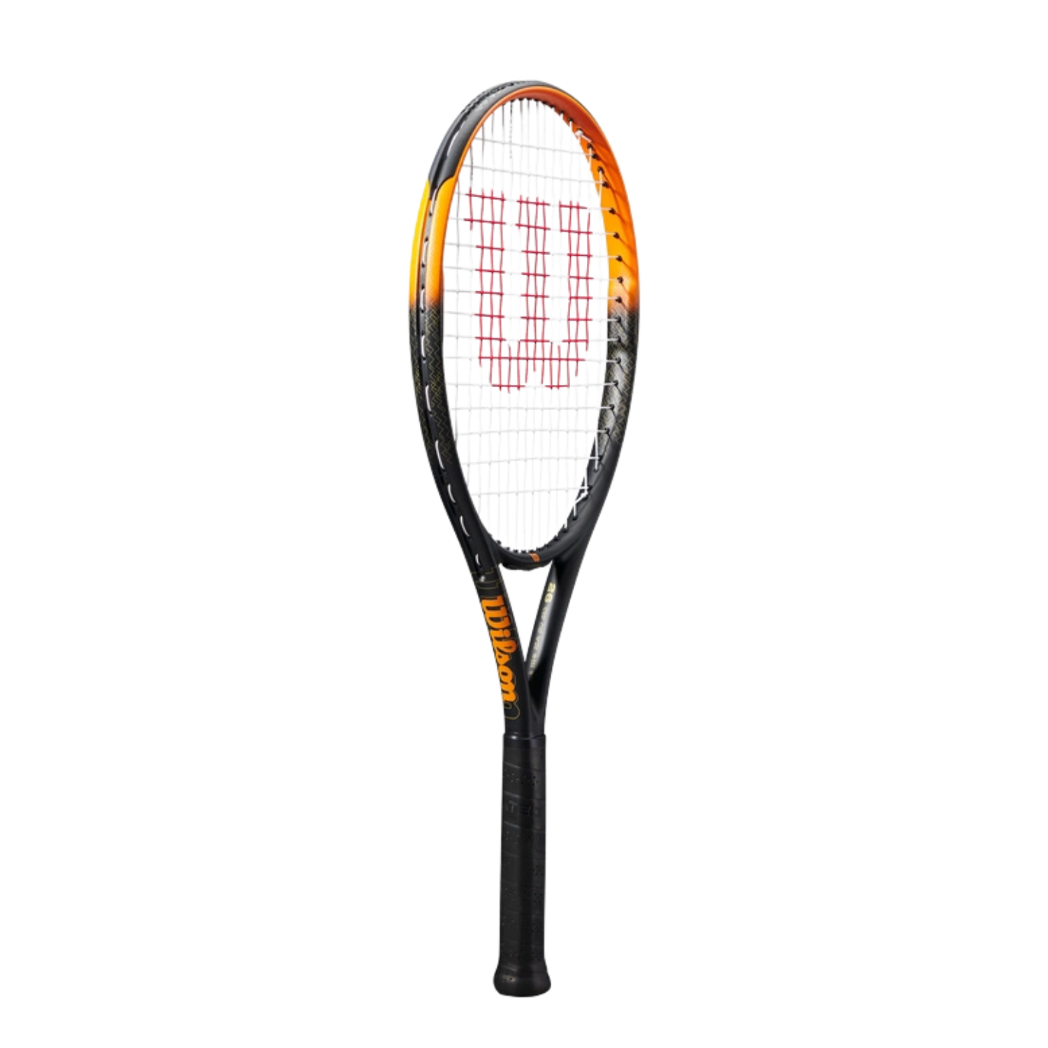 Wilson Burn Spin 26 Junior Tennis Racket 239g - Black/Orange Tennis Rackets Wilson