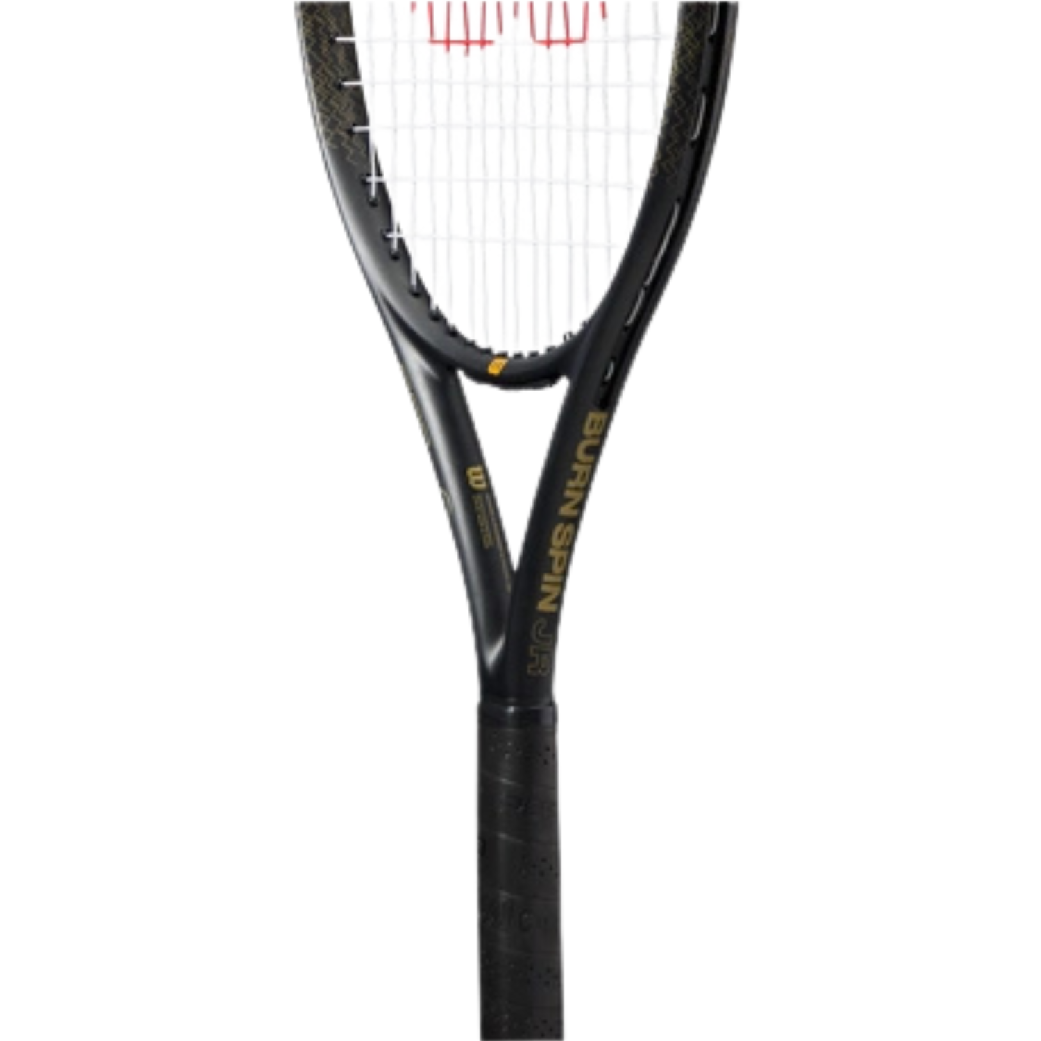 Wilson Burn Spin 26 Junior Tennis Racket 239g - Black/Orange Tennis Rackets Wilson