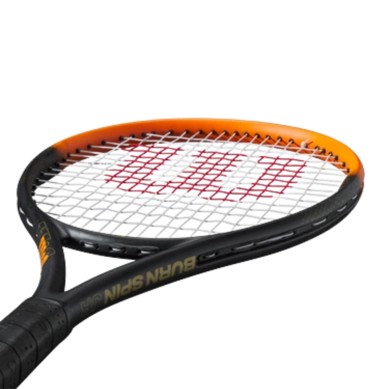 Wilson Burn Spin 25 Junior Tennis Racket 229g - Black/Orange Tennis Rackets Wilson