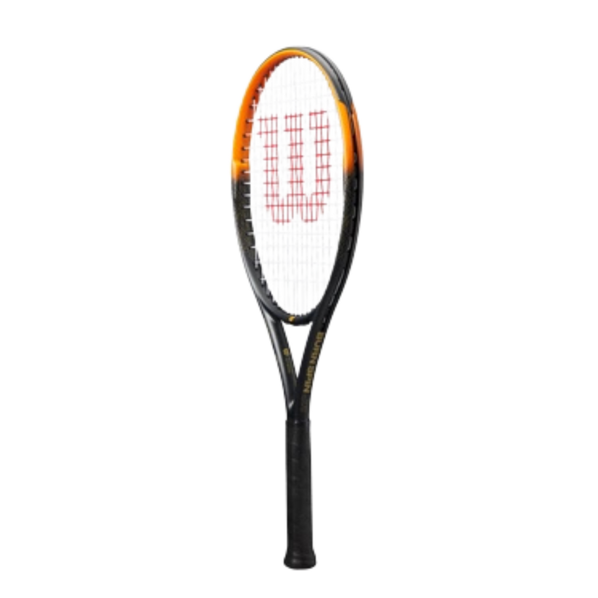 Wilson Burn Spin 25 Junior Tennis Racket 229g - Black/Orange Tennis Rackets Wilson