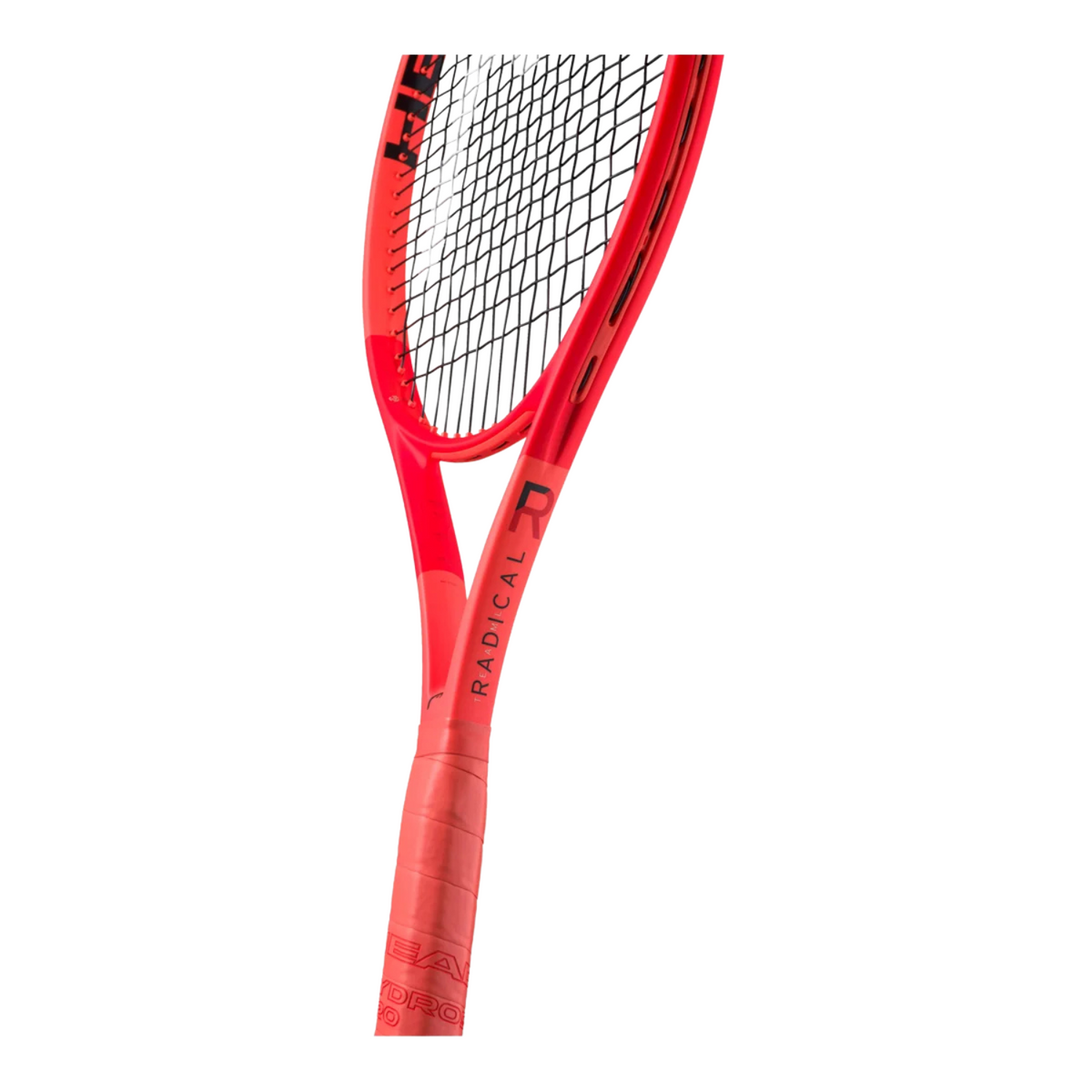 Head Radical TEAM L 2025 Tennis Racquet, Fluo Orange, side view
