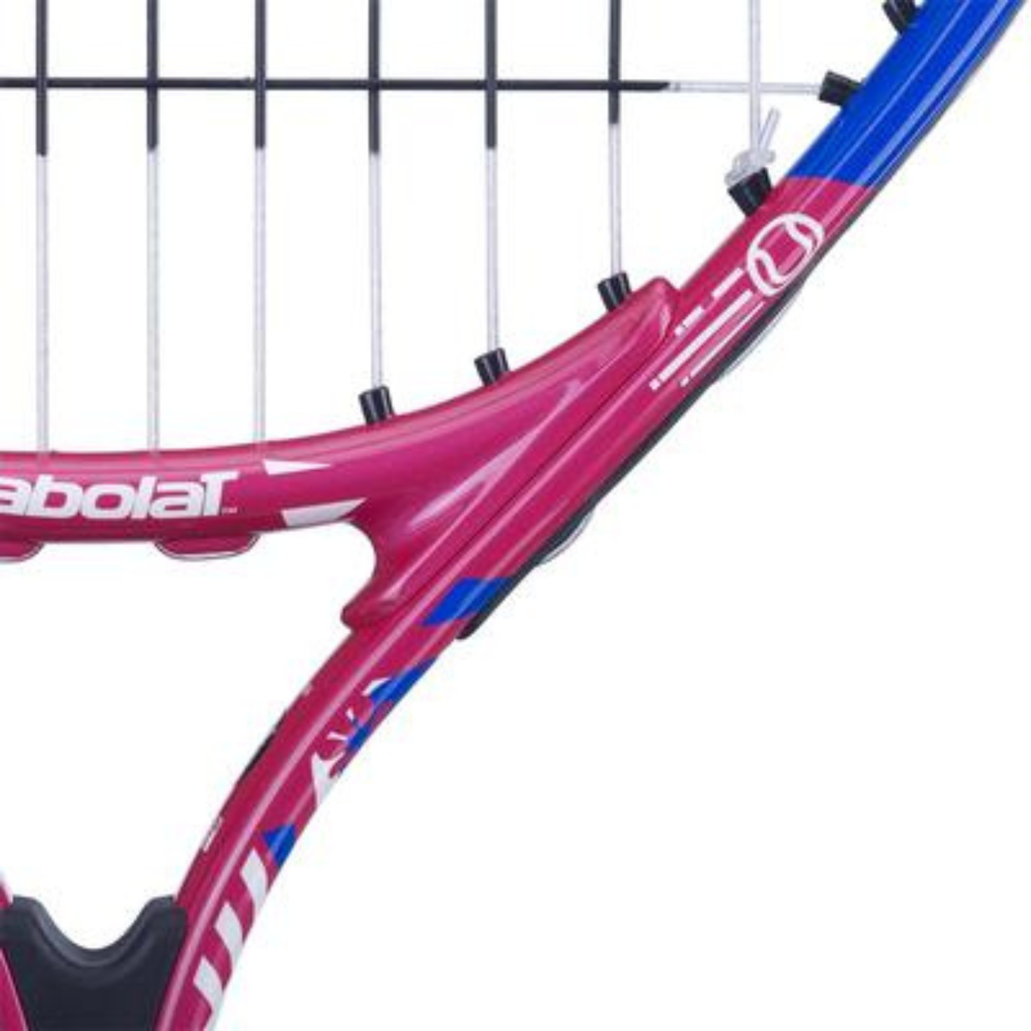 Babolat B Fly 19 Tennis Racket Junior - White/Pink Tennis Rackets Babolat