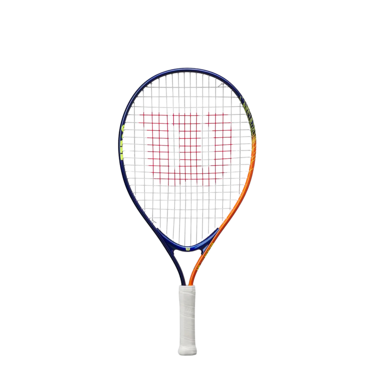 Wilson Slam Junior 21 Boys Tennis Racket (171g), Blue, front view