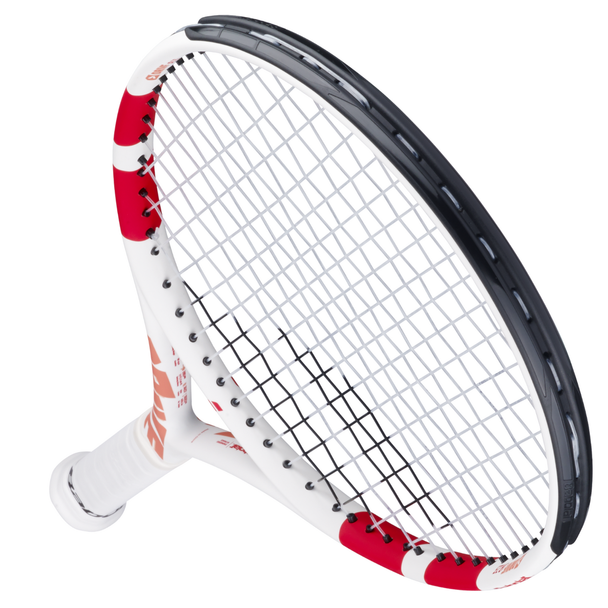 Babolat Drive Junior 23" Tennis Racket, White, close-up detail