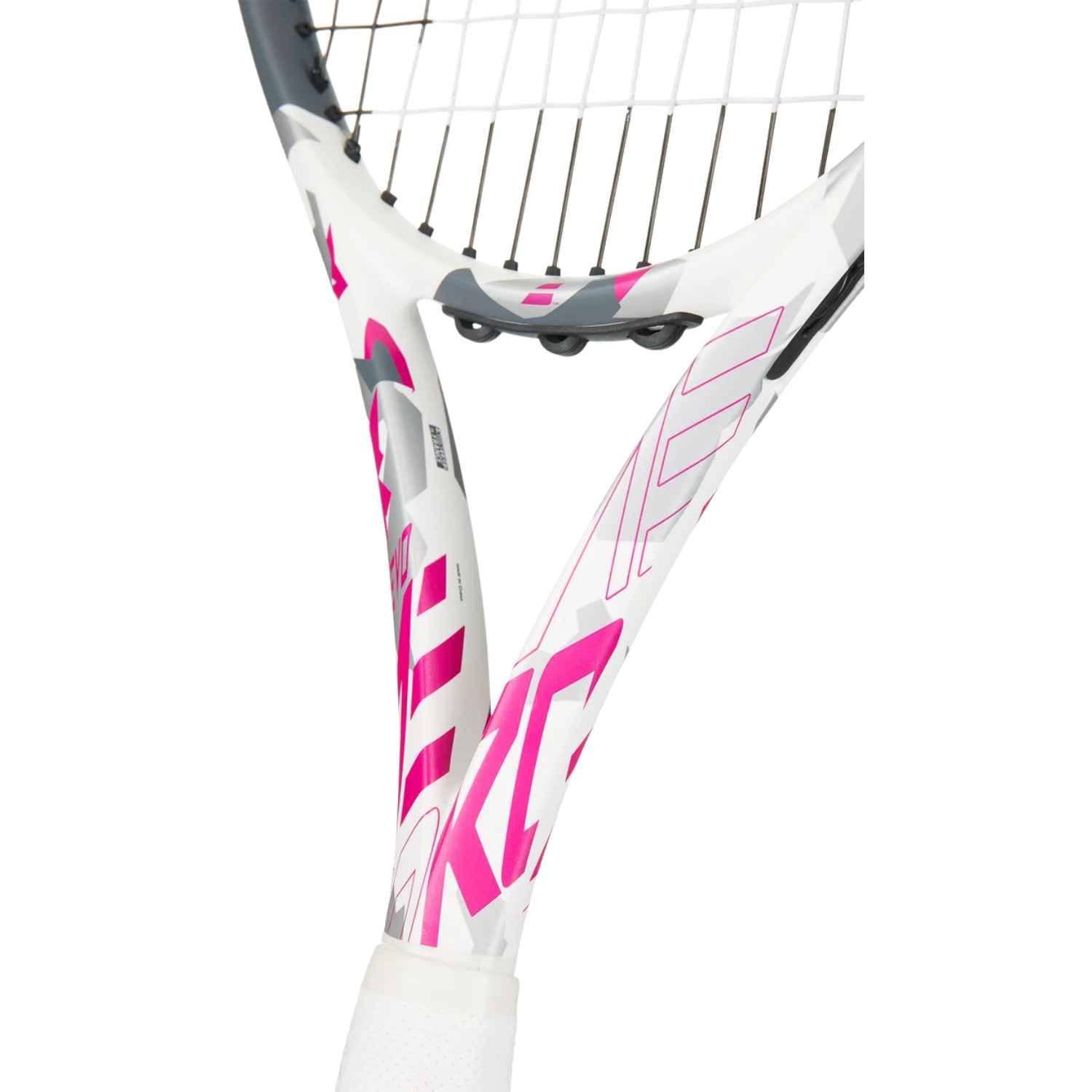 Babolat Evo Aero Lite 100in² Tennis Racket 260g - Strung - Pink Tennis Rackets Babolat