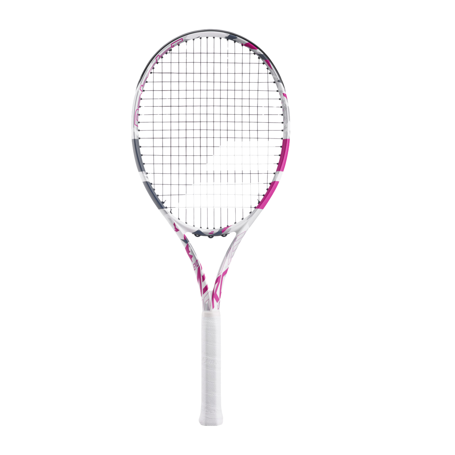 Babolat Evo Aero Lite 100in² Tennis Racket 260g - Strung - Pink Tennis Rackets Babolat