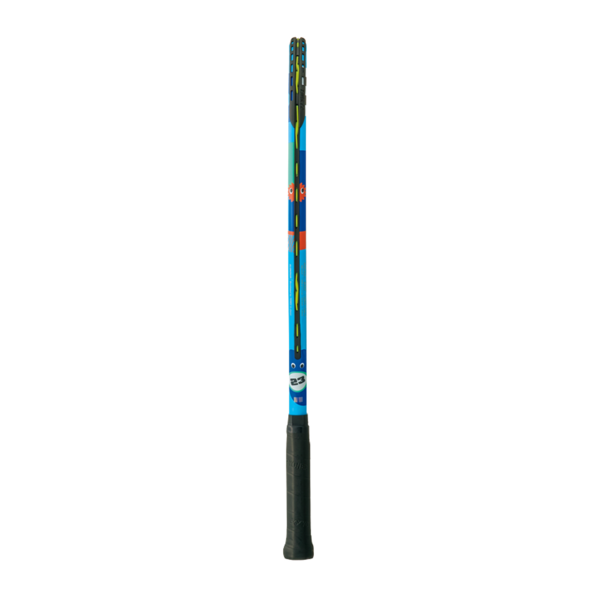 Yonex Jr 23 2025 Junior Tennis Racket, Ocean Blue, back view