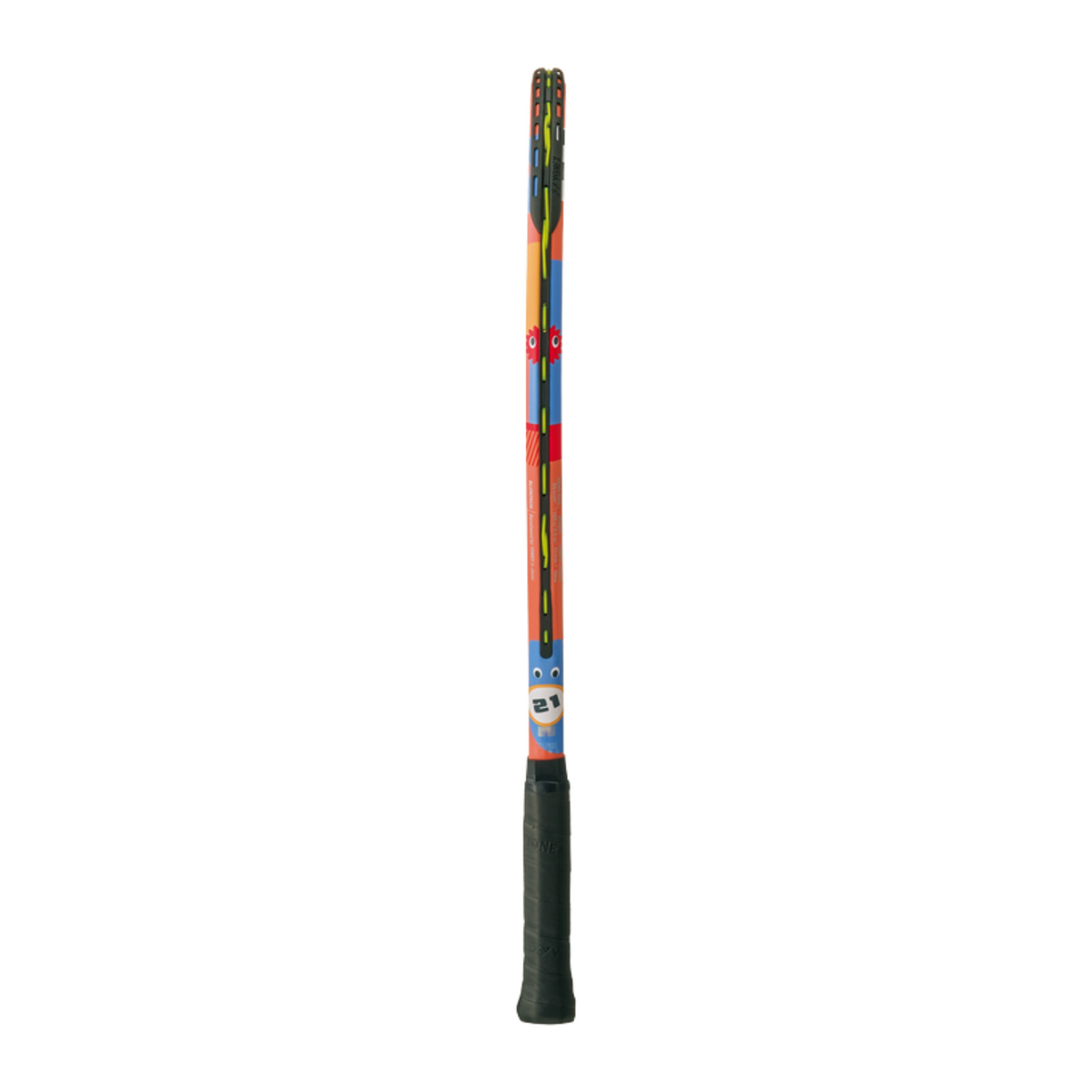 Yonex Jr 21 2025 Junior Tennis Racket, Coral, back view