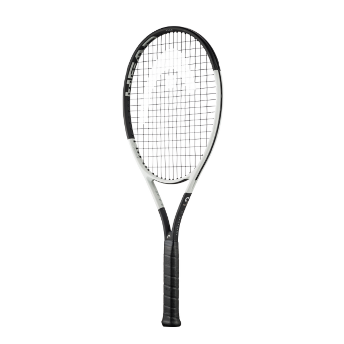 Head Speed Team Tennis Racquet, Black/White, back view