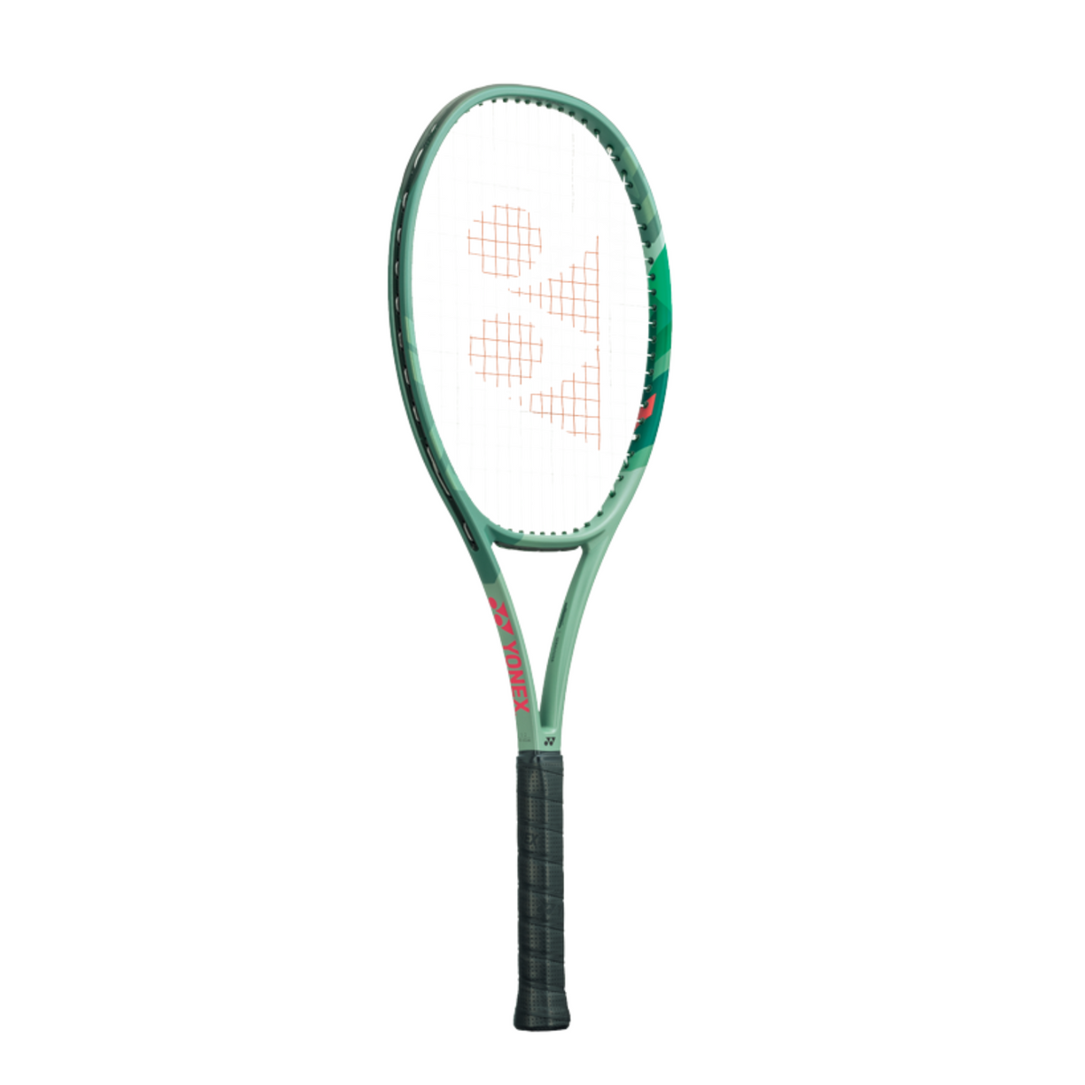 Yonex Percept 97 Tennis Racket 310g, Unstrung, Olive Green, back view