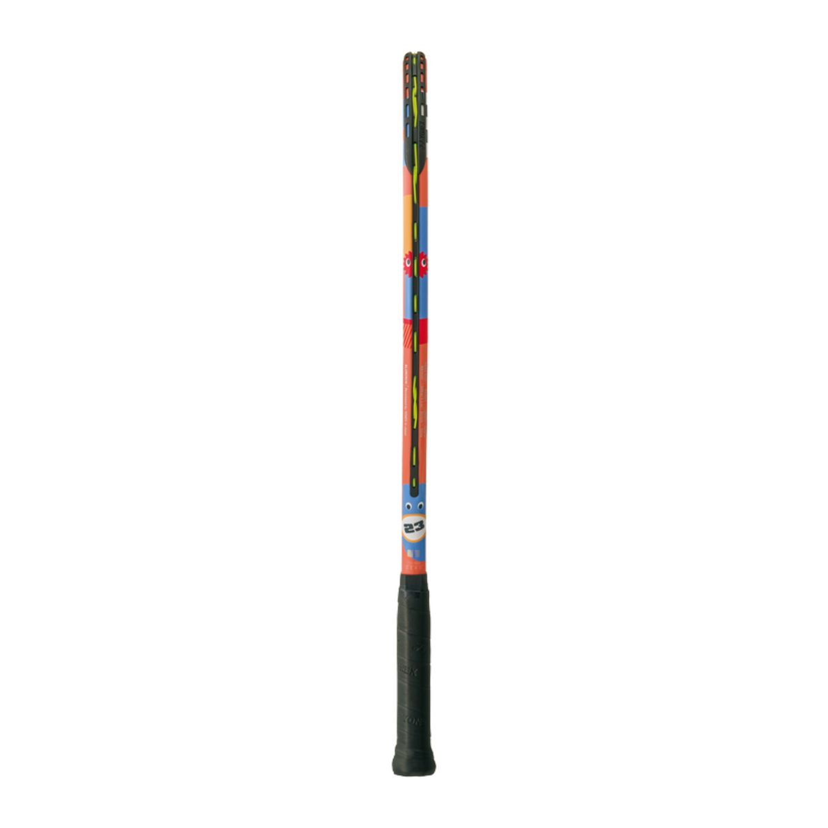 Yonex Jr 23 2025 Junior Tennis Racket, Coral, back view