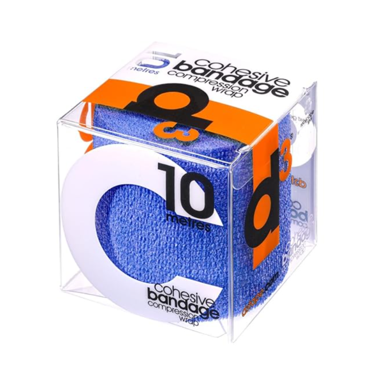 D3 Cohesive Bandage Compression Wrap 75mmx10m Blue 75mm x 10m Medical Tape & Bandages D3