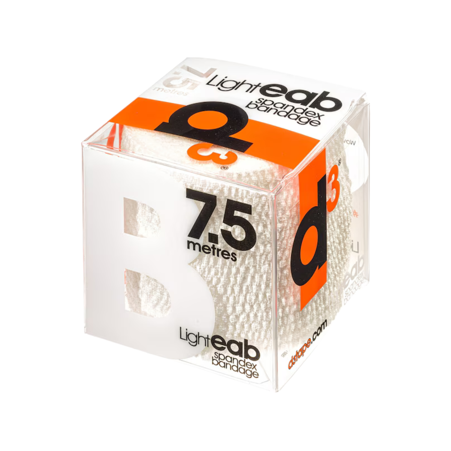 D3 Light EAB Spandex Bandage 50mm x 7.5m White Accessories D3