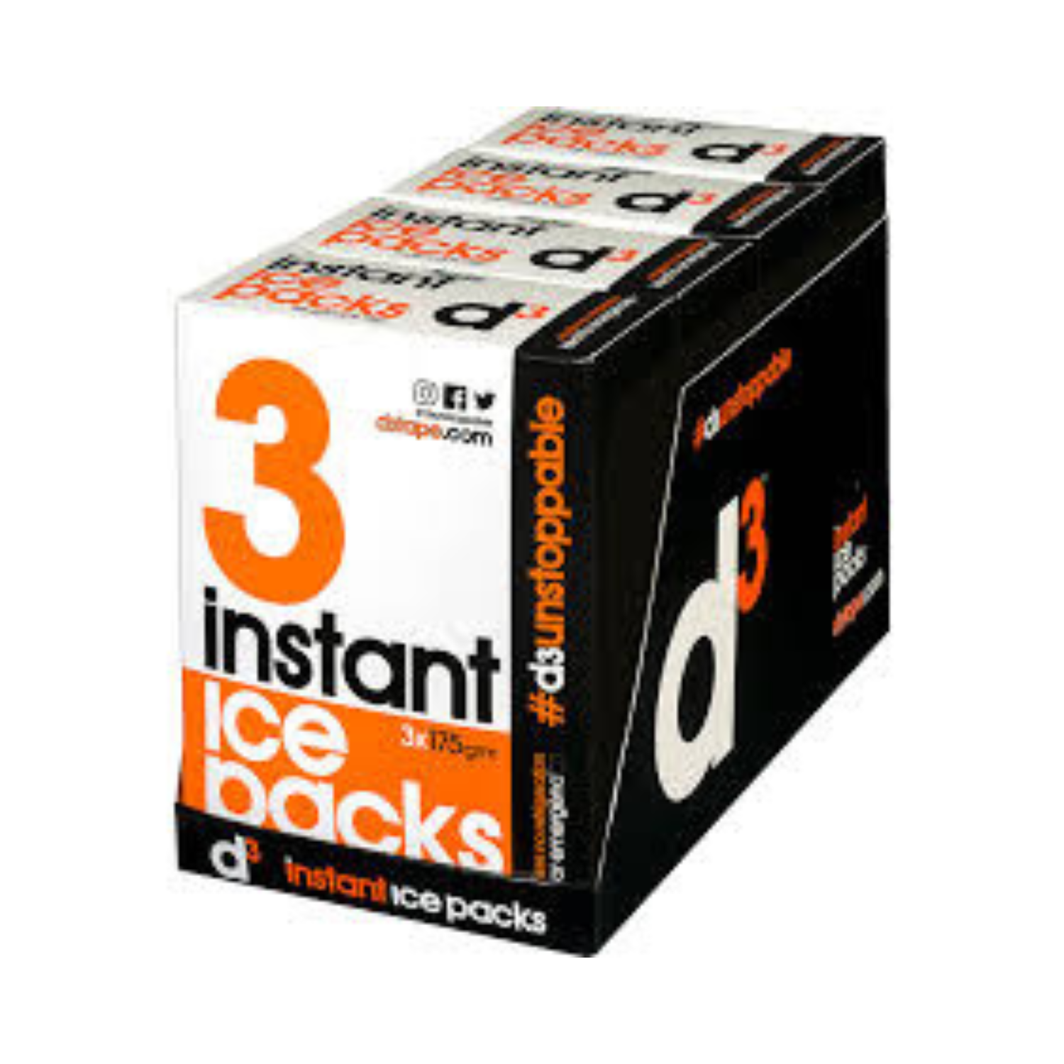 D3 Instant Ice Packs Recovery D3