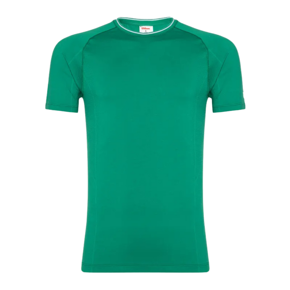 Wilson Team Seamless Crew Men T-Shirt, Courtside Green, front view