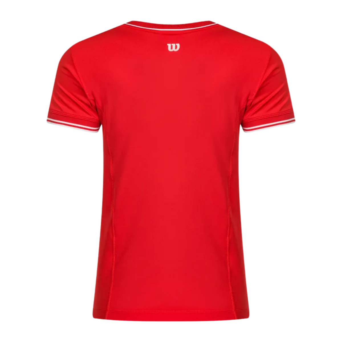 Wilson Team Seamless Women T-Shirt, Infrared, back view