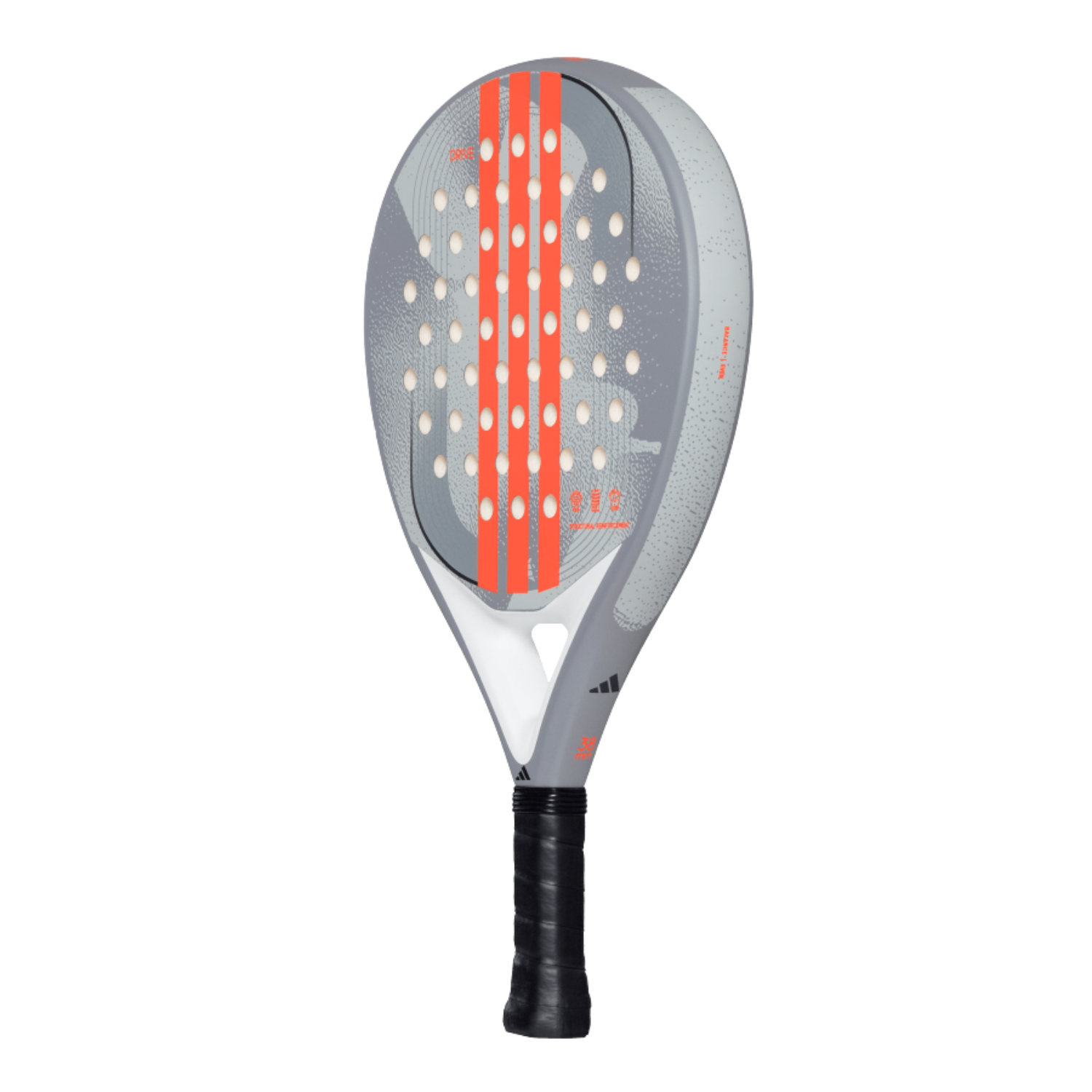 Adidas Drive Grey 3.4 Padel Racket - Silver Padel Adidas