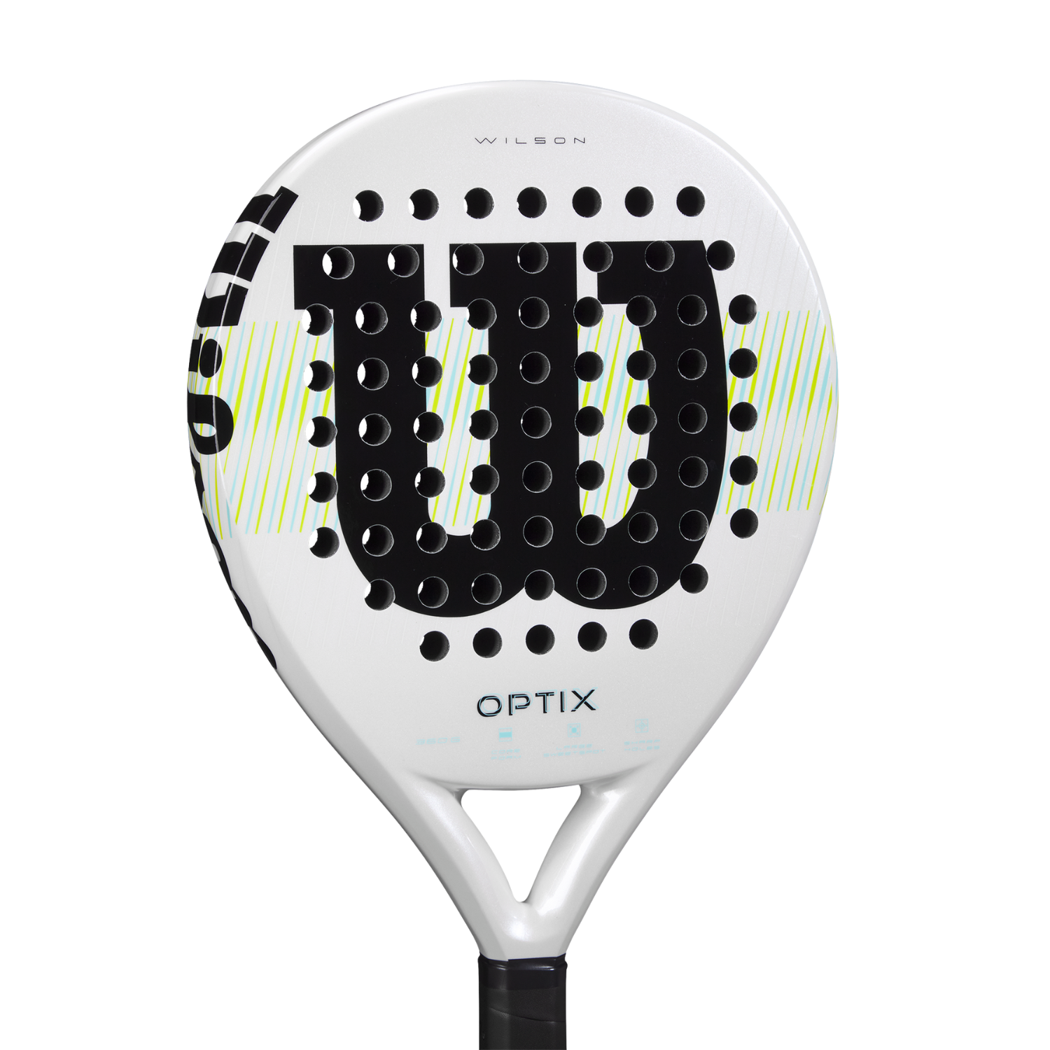 Wilson Optix V1 Padel Racket - White Padel Wilson