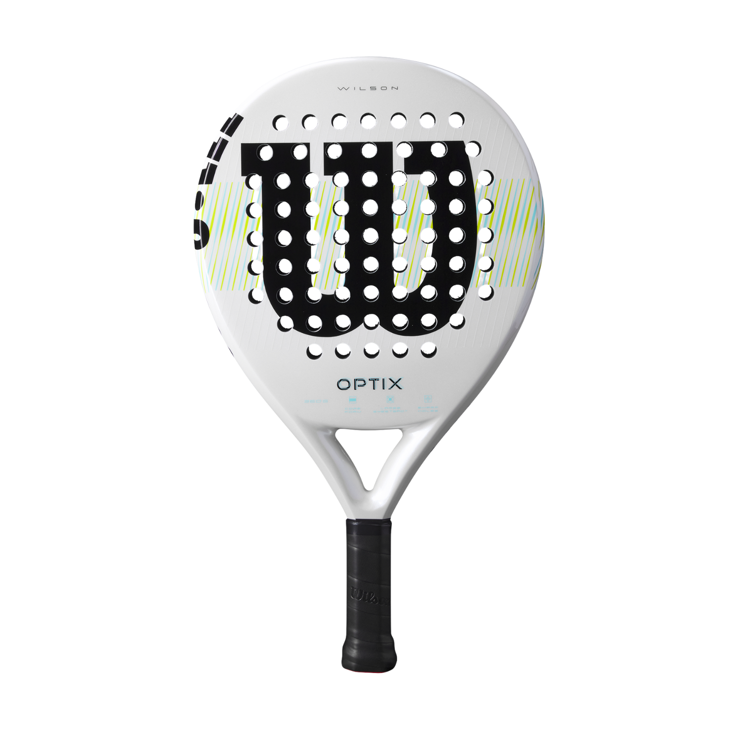 Wilson Optix V1 Padel Racket - White Padel Wilson